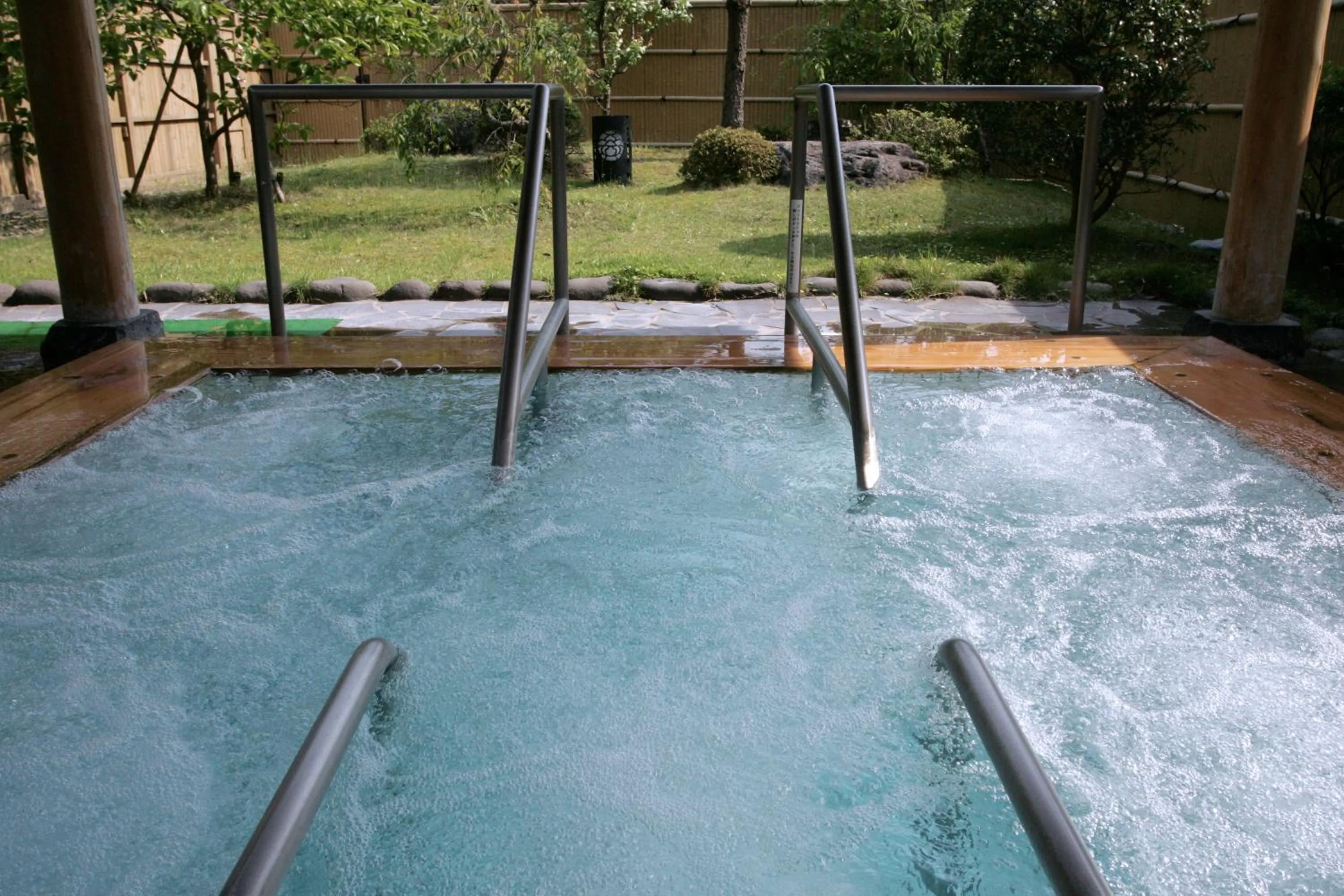 Open Air Bath in Ichinomata Onsen Grand Hotel
