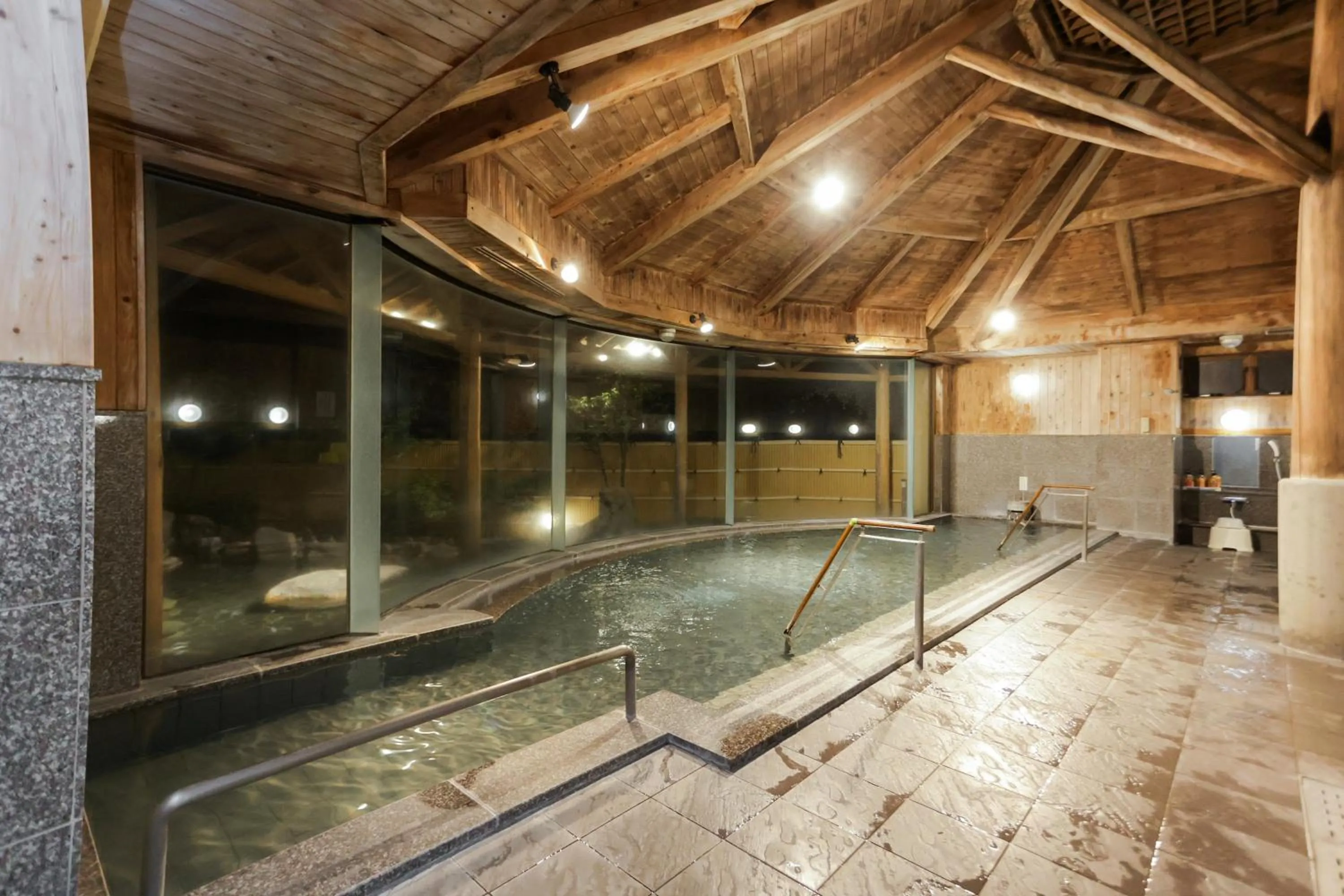 Hot Spring Bath in Ichinomata Onsen Grand Hotel