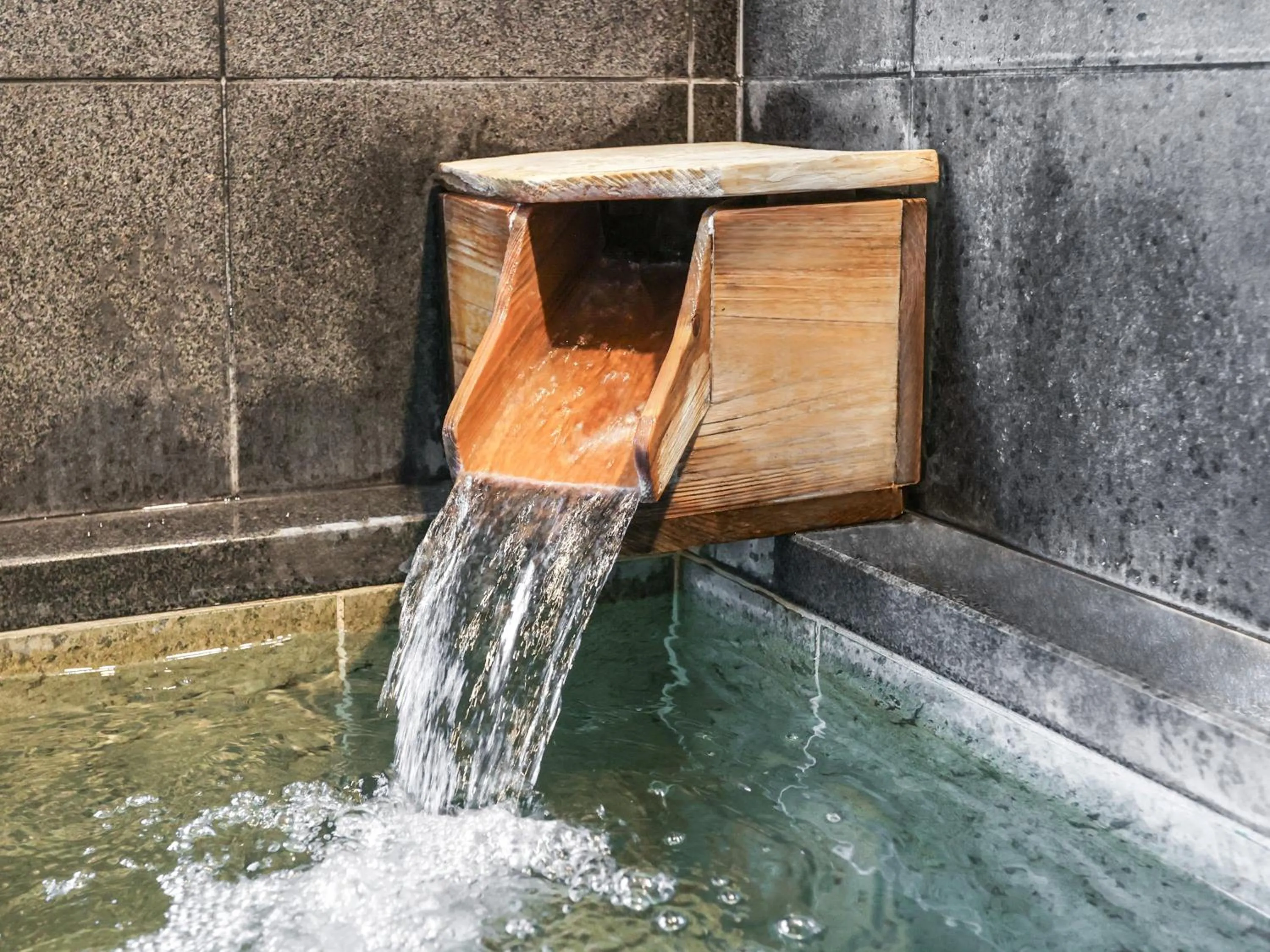 Hot Spring Bath in Ichinomata Onsen Grand Hotel