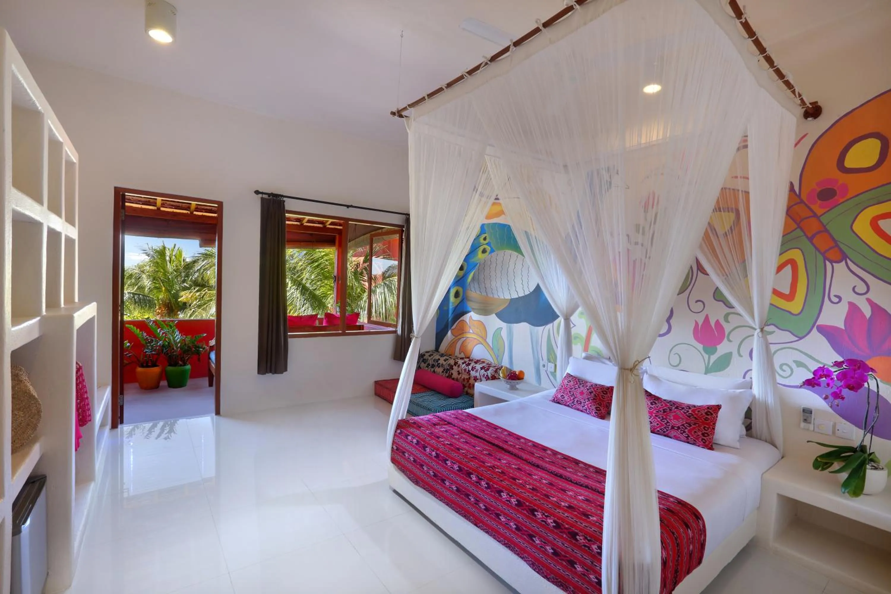 Bed in PinkCoco Uluwatu - Constant Surprises & for Cool Adults Only