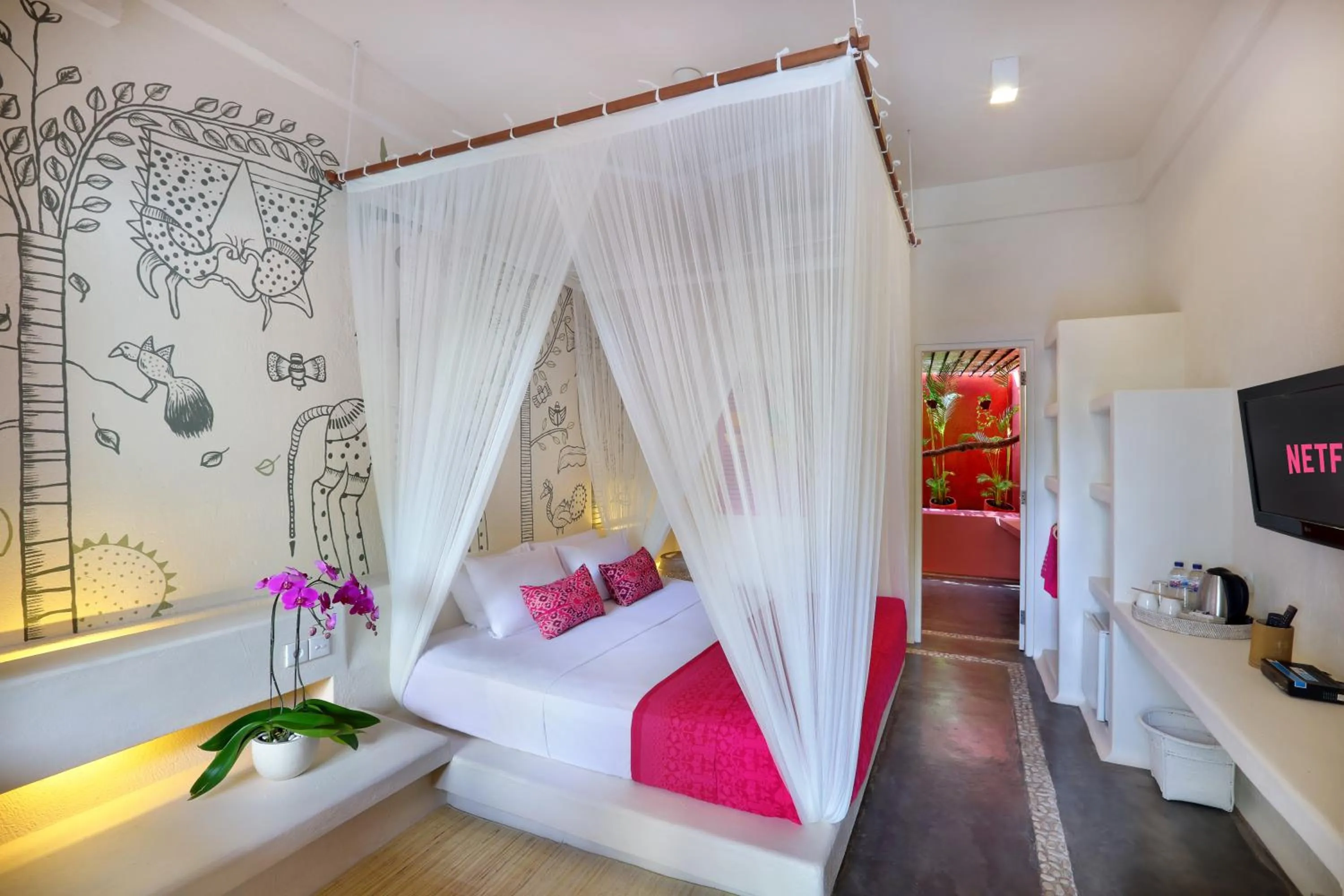 Bed in PinkCoco Uluwatu - Constant Surprises & for Cool Adults Only