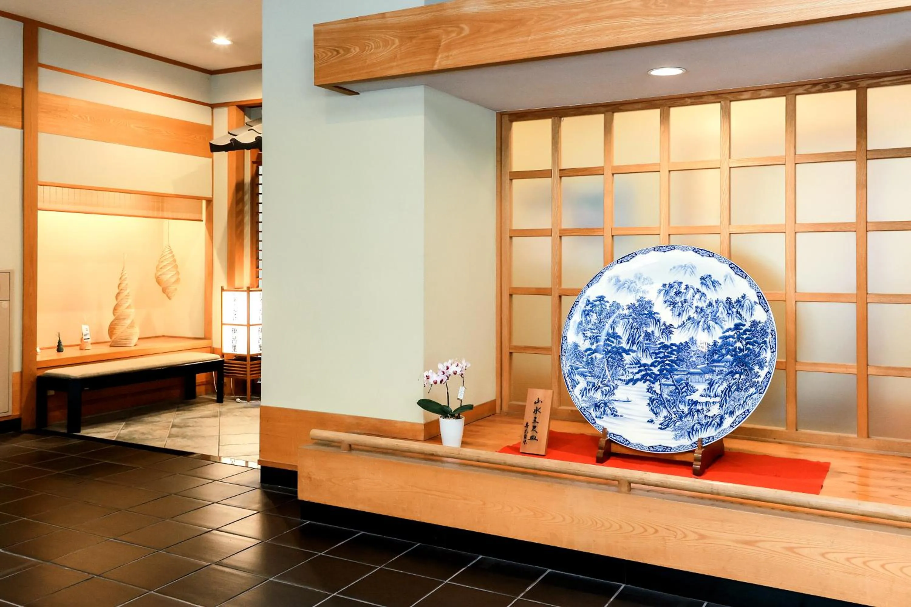 Lobby or reception in Ichinomata Onsen Kanko Hotel