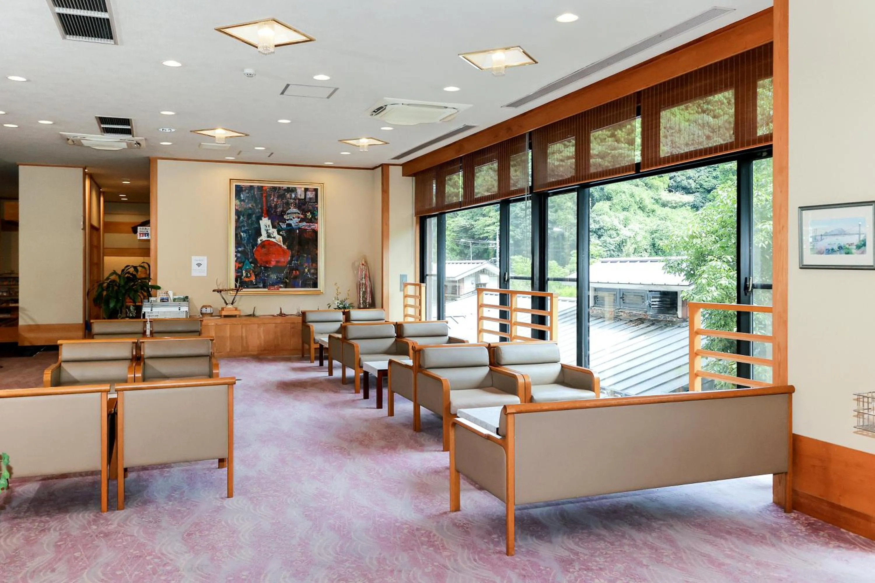Lobby or reception in Ichinomata Onsen Kanko Hotel