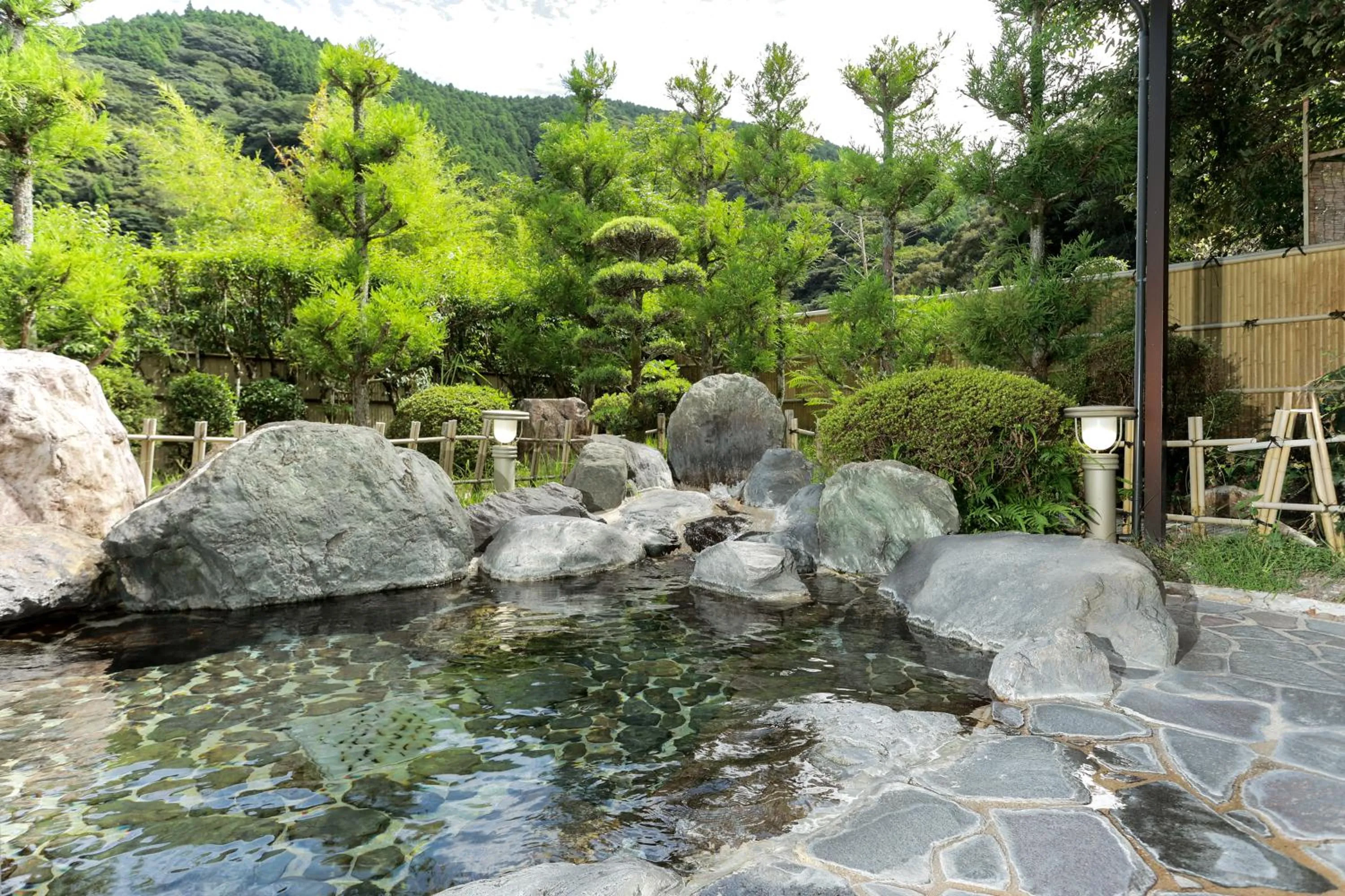 Open Air Bath in Ichinomata Onsen Kanko Hotel