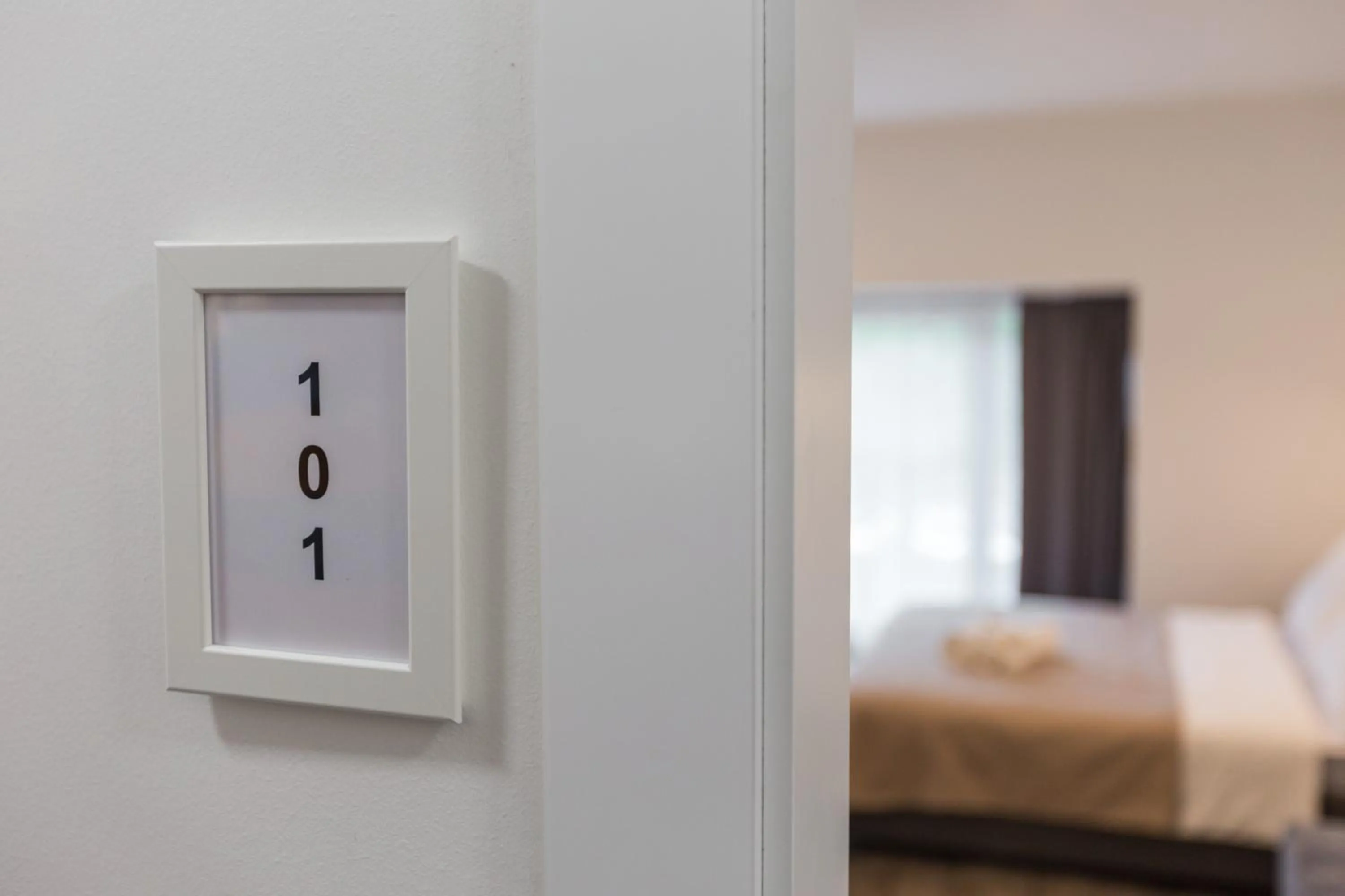 Bed in King's Street Apartments