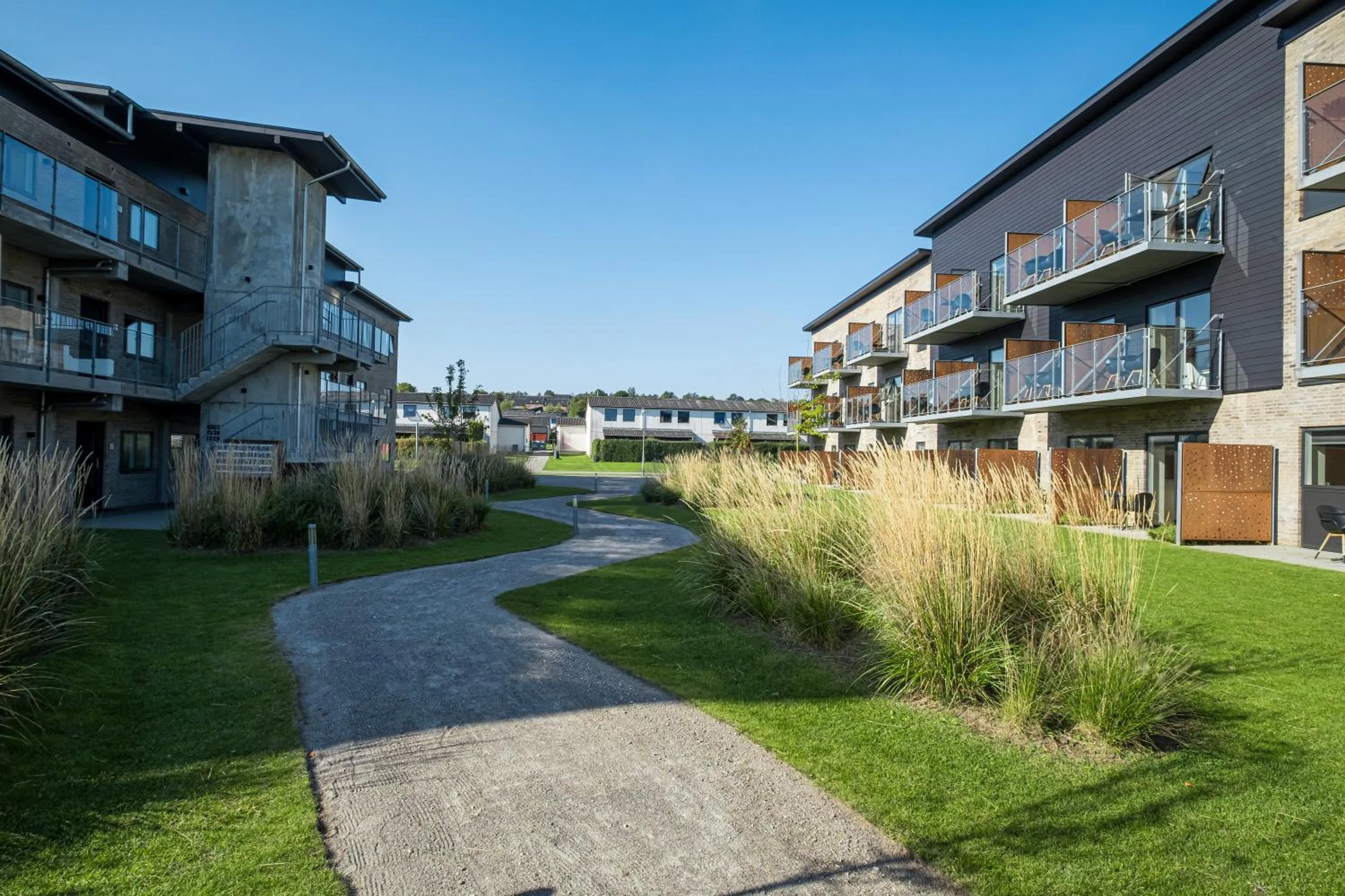 Property building in Aalborg Hotel Apartments