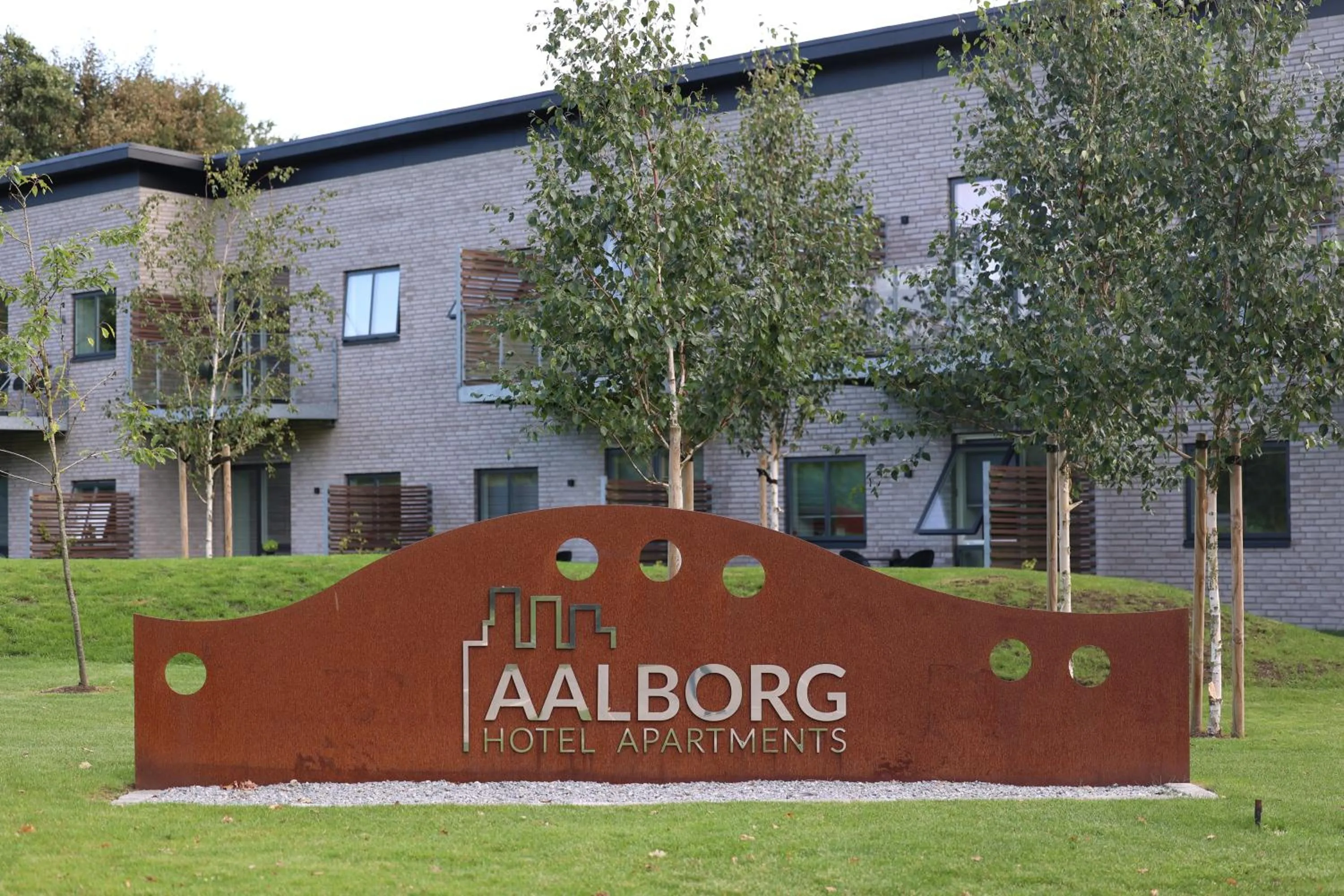 Property building in Aalborg Hotel Apartments