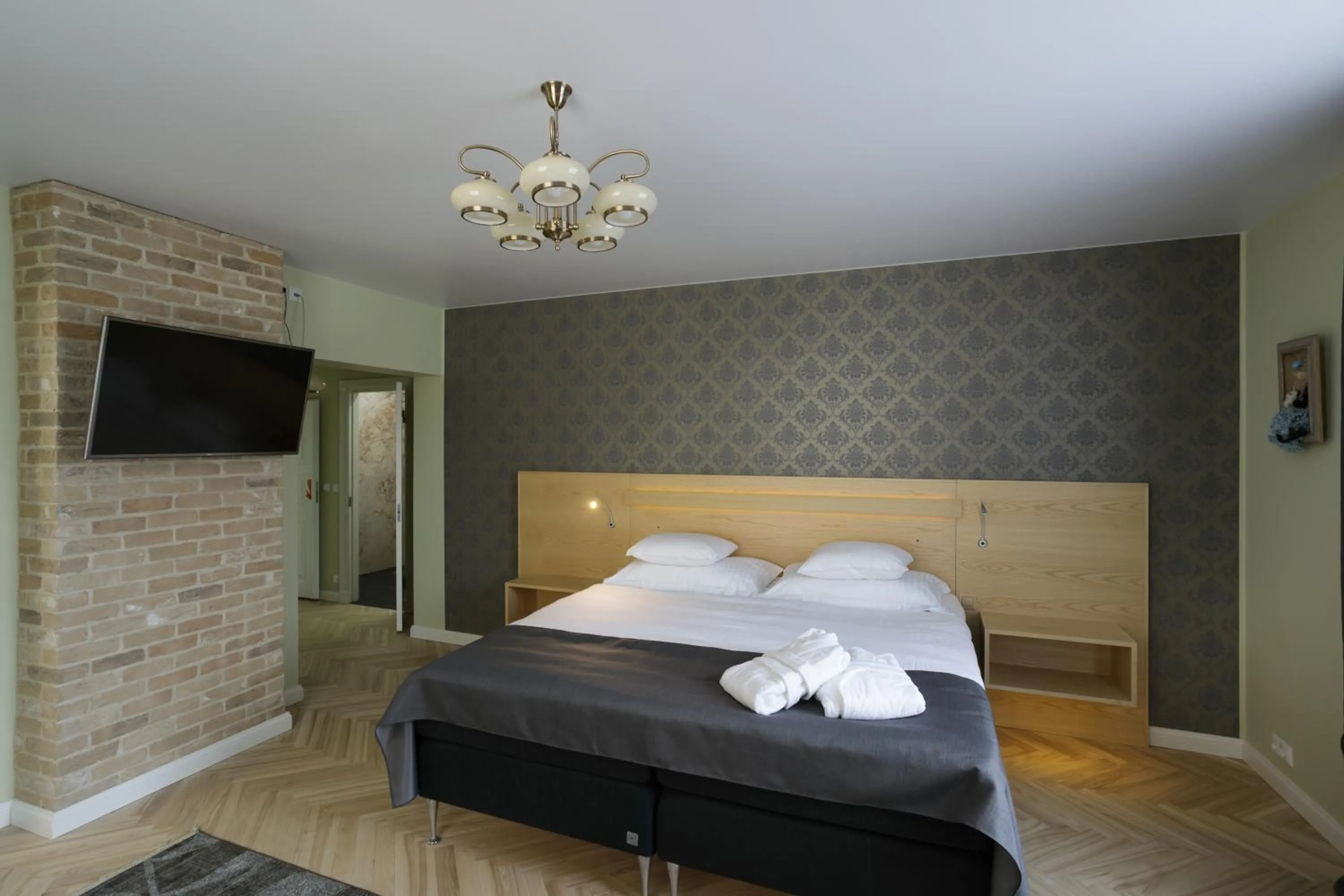 Bed in Dönhoff Residence