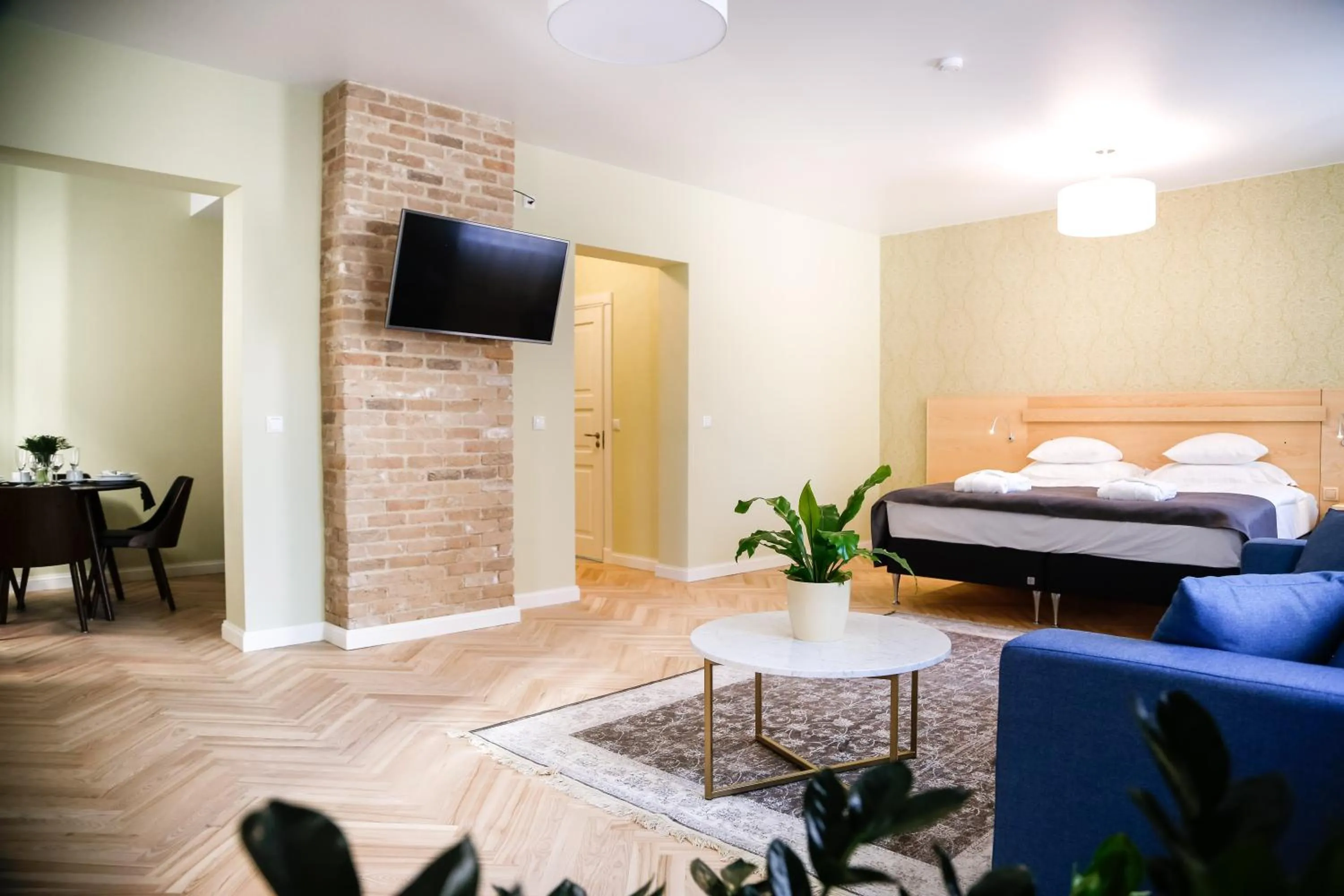 Bed in Dönhoff Residence