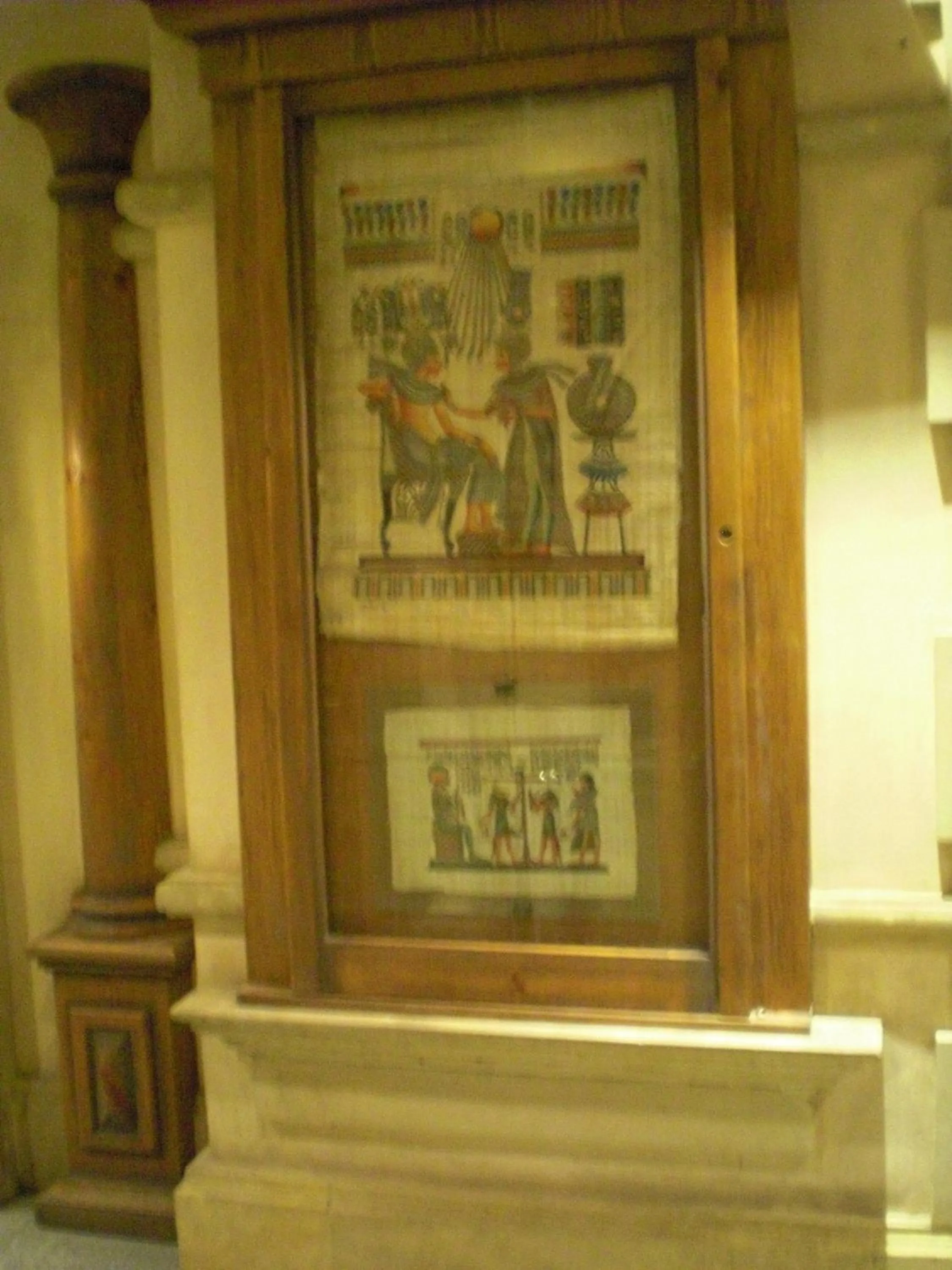 Decorative detail in Philippe Luxor Hotel