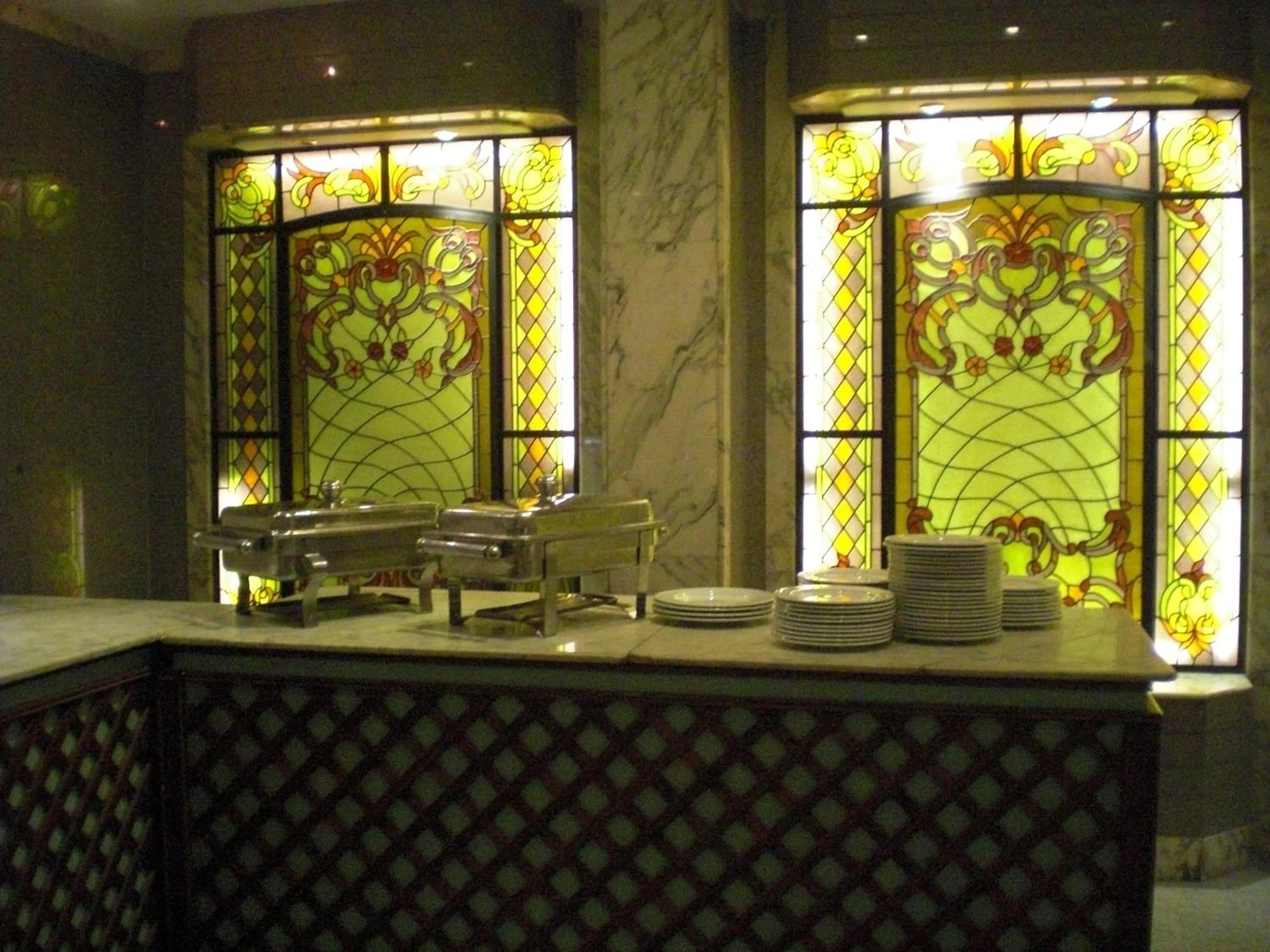 Kitchen or kitchenette in Philippe Luxor Hotel