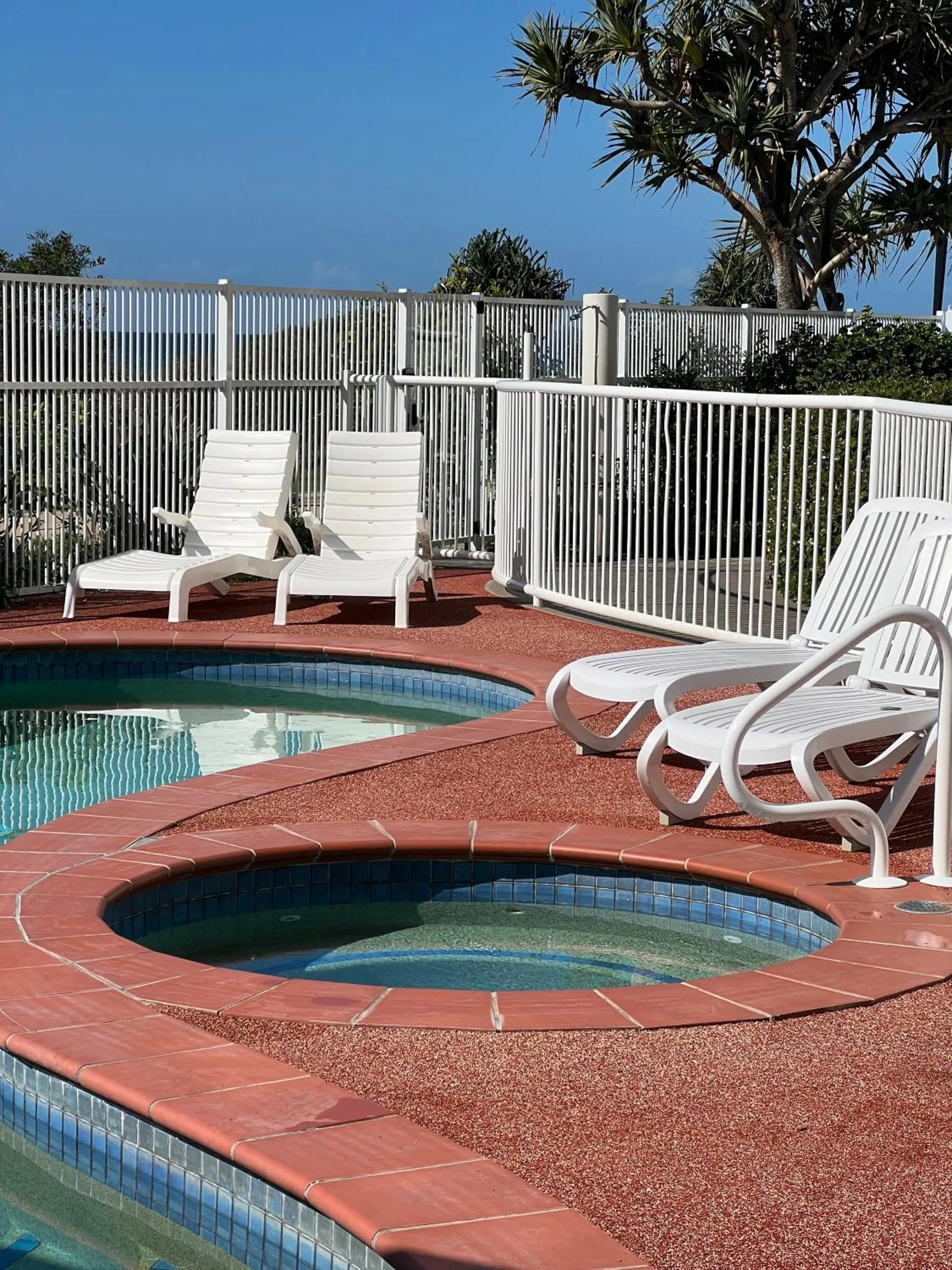 Pool view in Regency on the Beach