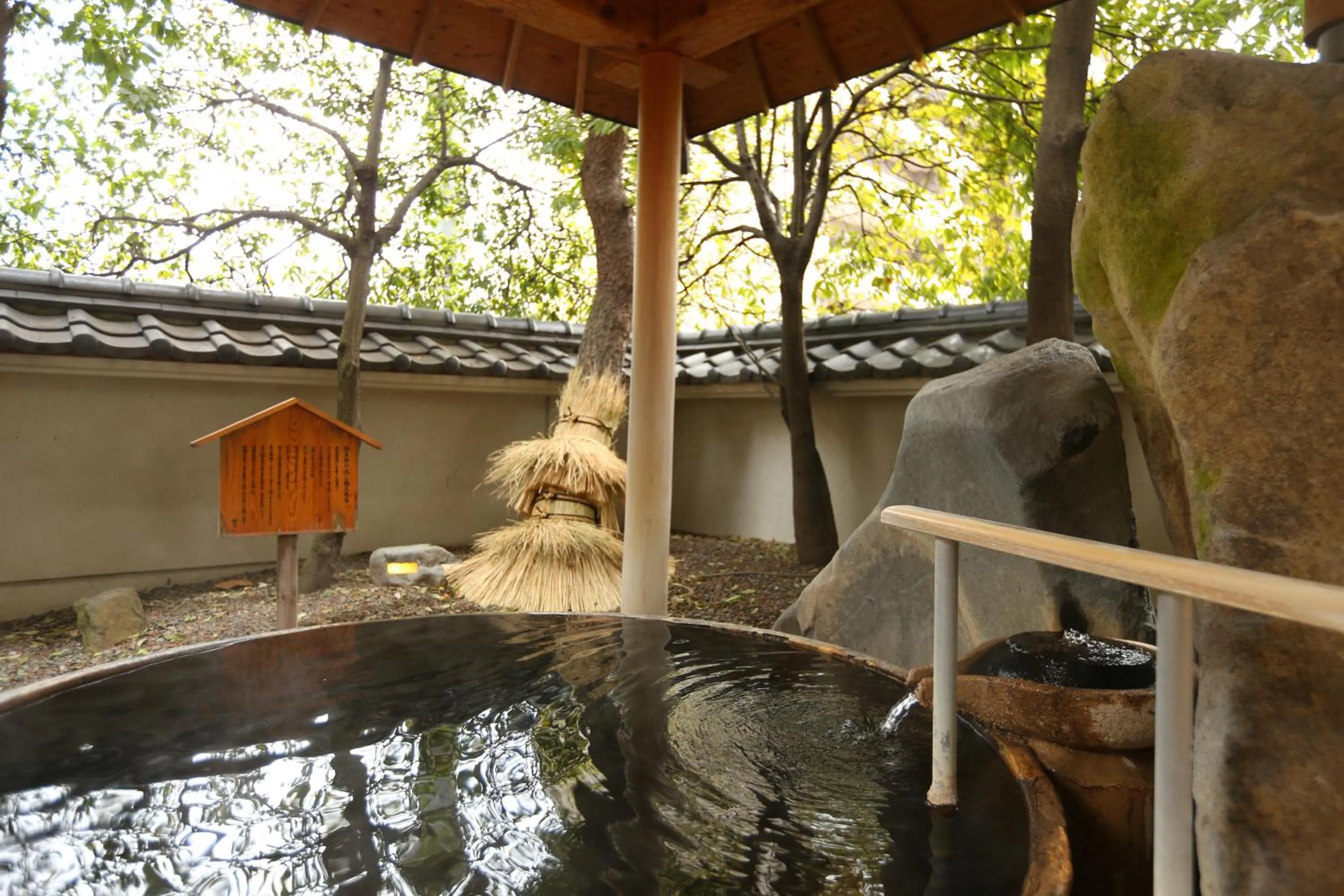 Hot Spring Bath in Hotel Saginoyu