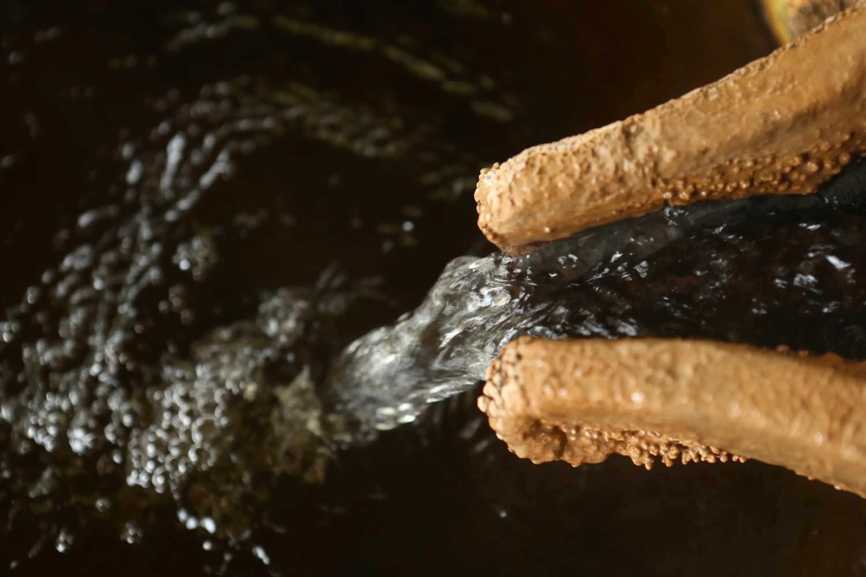 Hot Spring Bath in Hotel Saginoyu