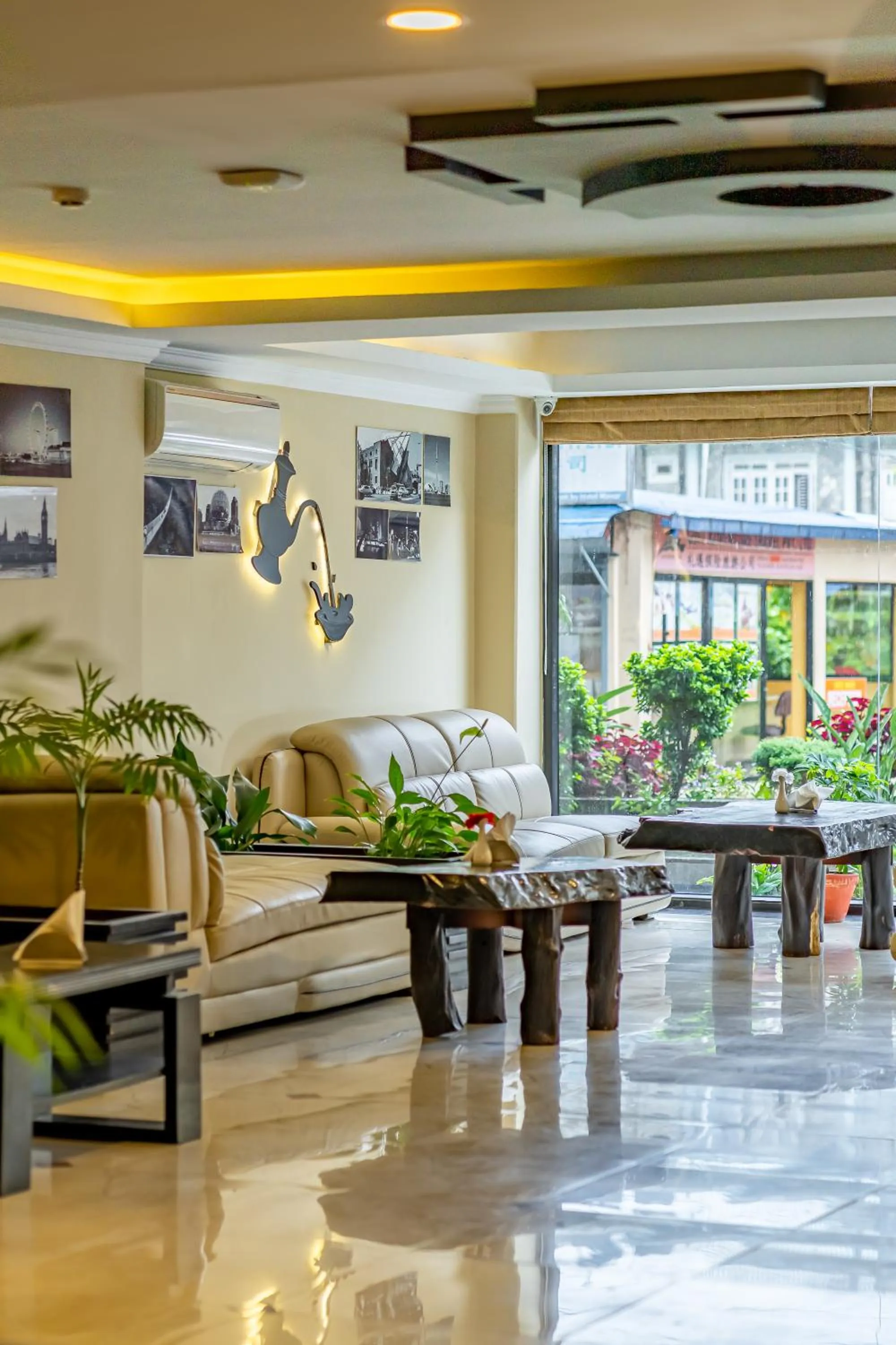 Living room in Hotel Sarowar Pokhara-Luxury Hospitality in the Heart of Pokhara