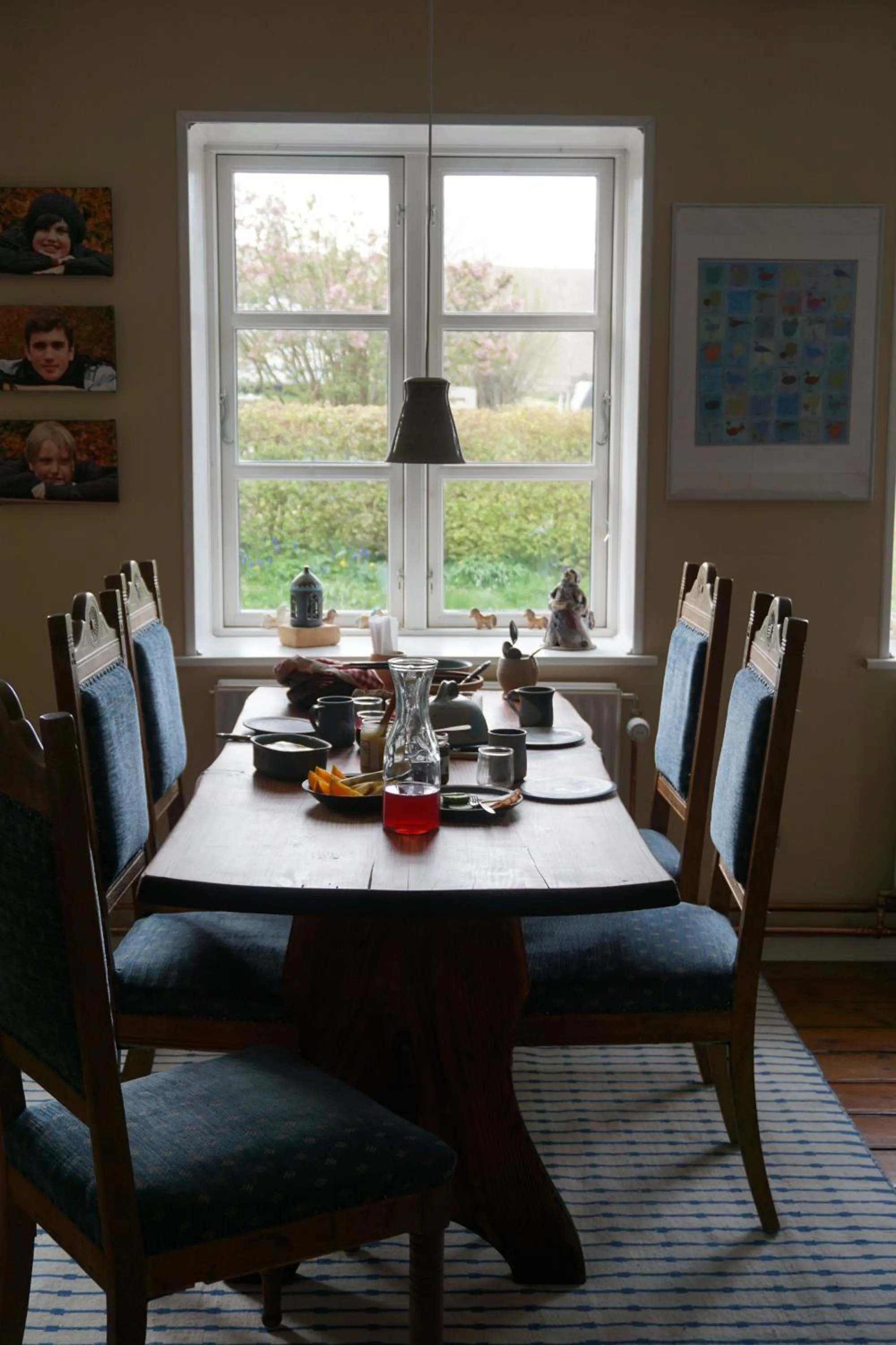 Dining area in Møllehusets Bed & Breakfast