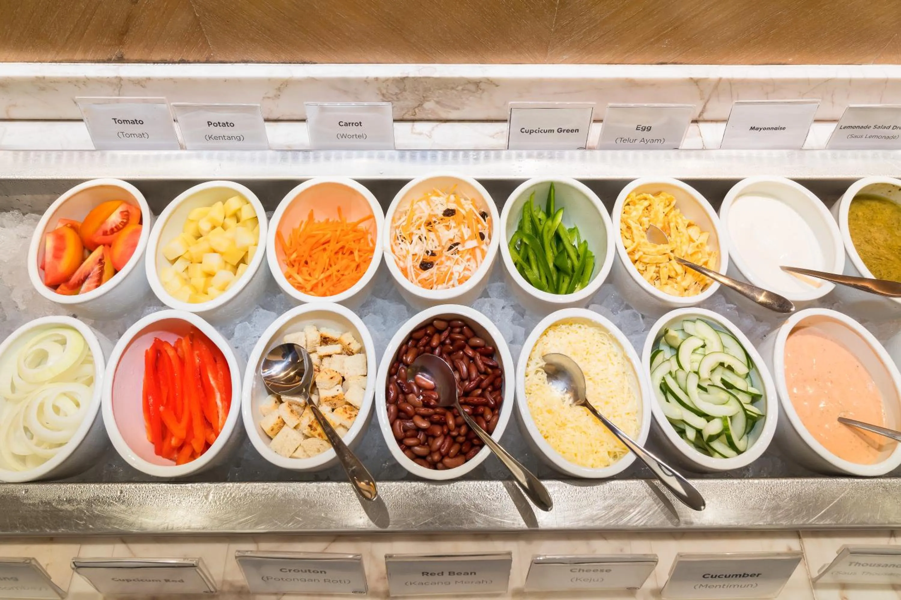 Food close-up in Kuta Beach Hotel