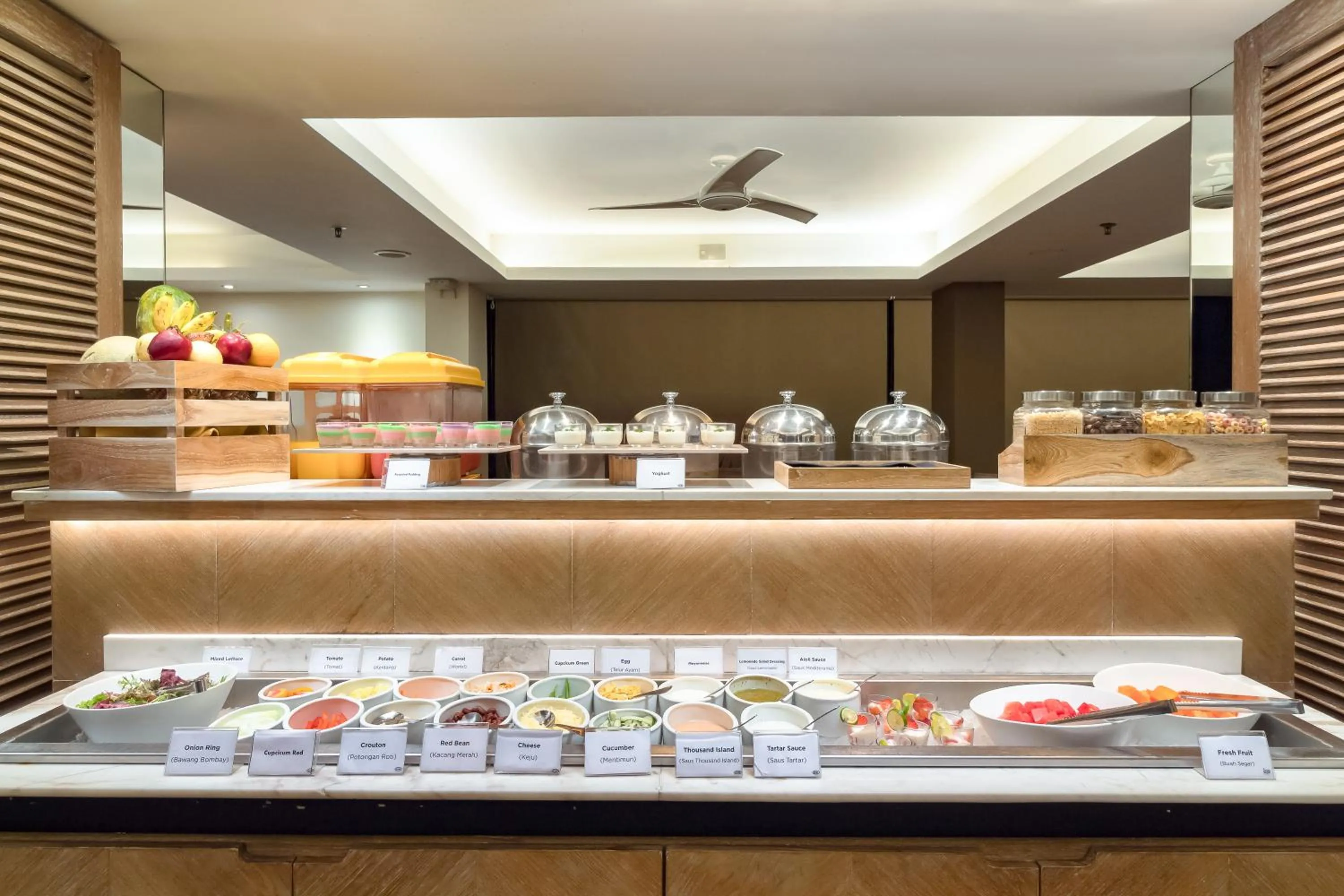 Food close-up in Kuta Beach Hotel