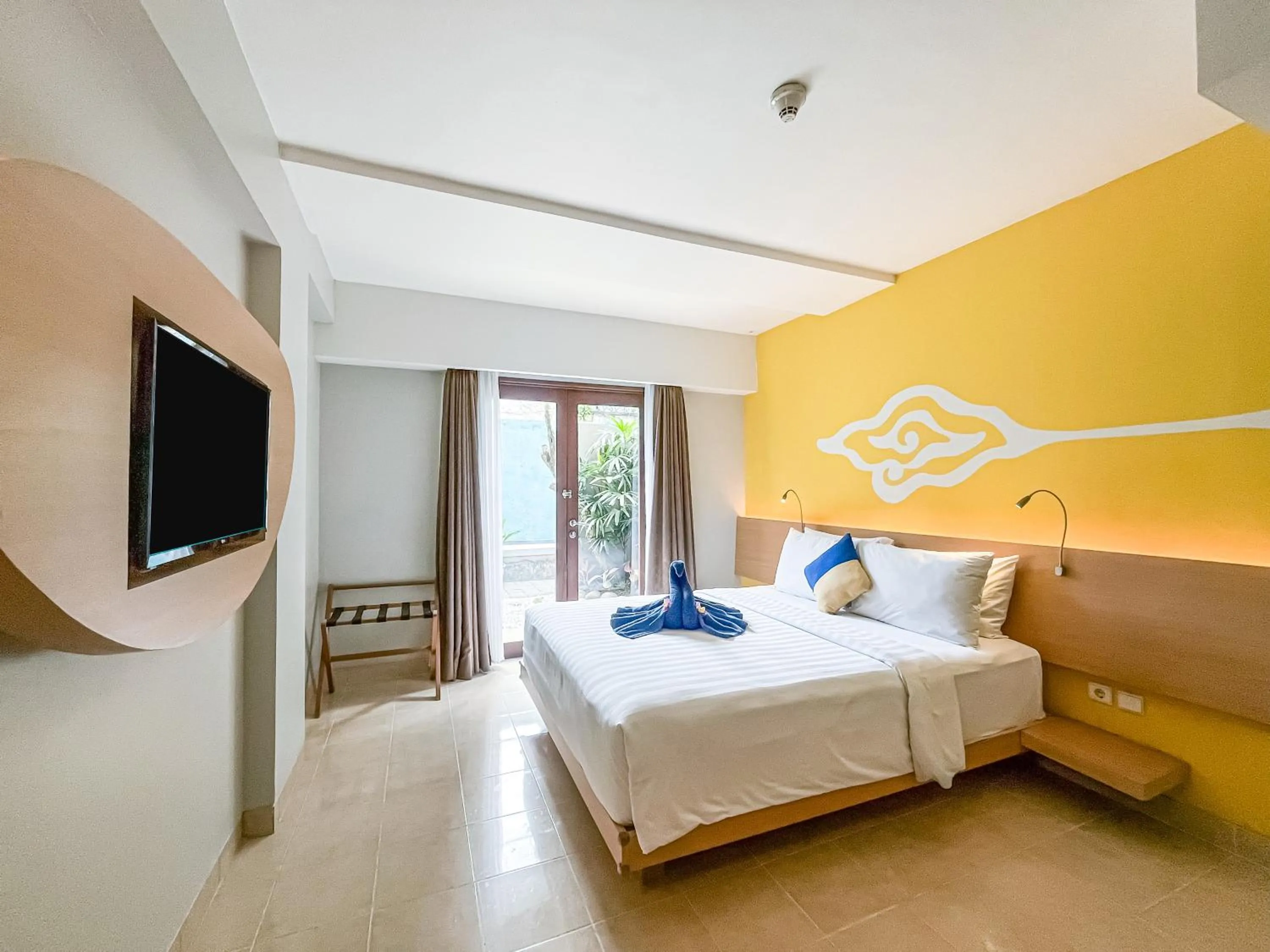 Deluxe Double or Twin Room with Garden View  in Kuta Beach Hotel
