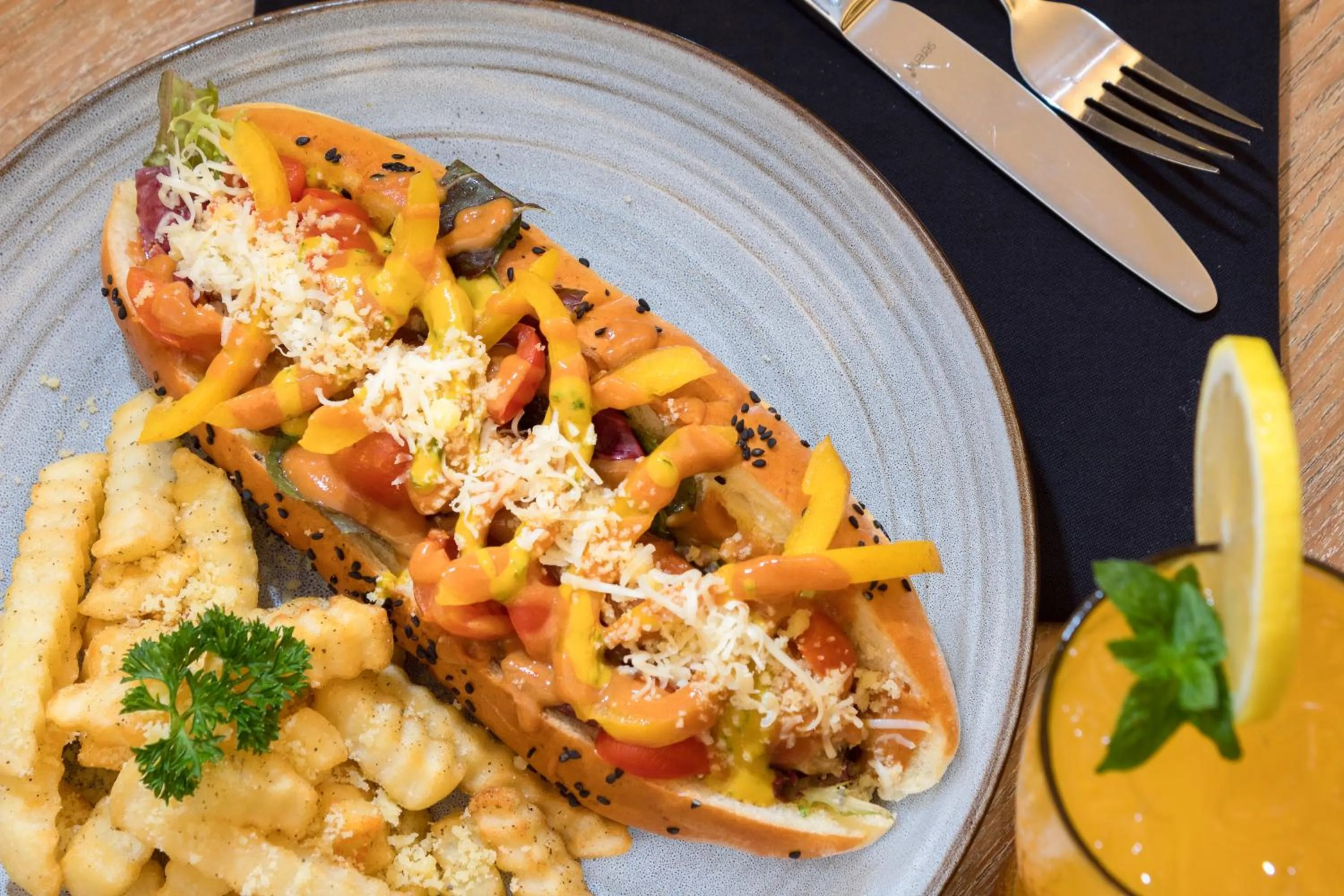 Restaurant/places to eat in Kuta Beach Hotel