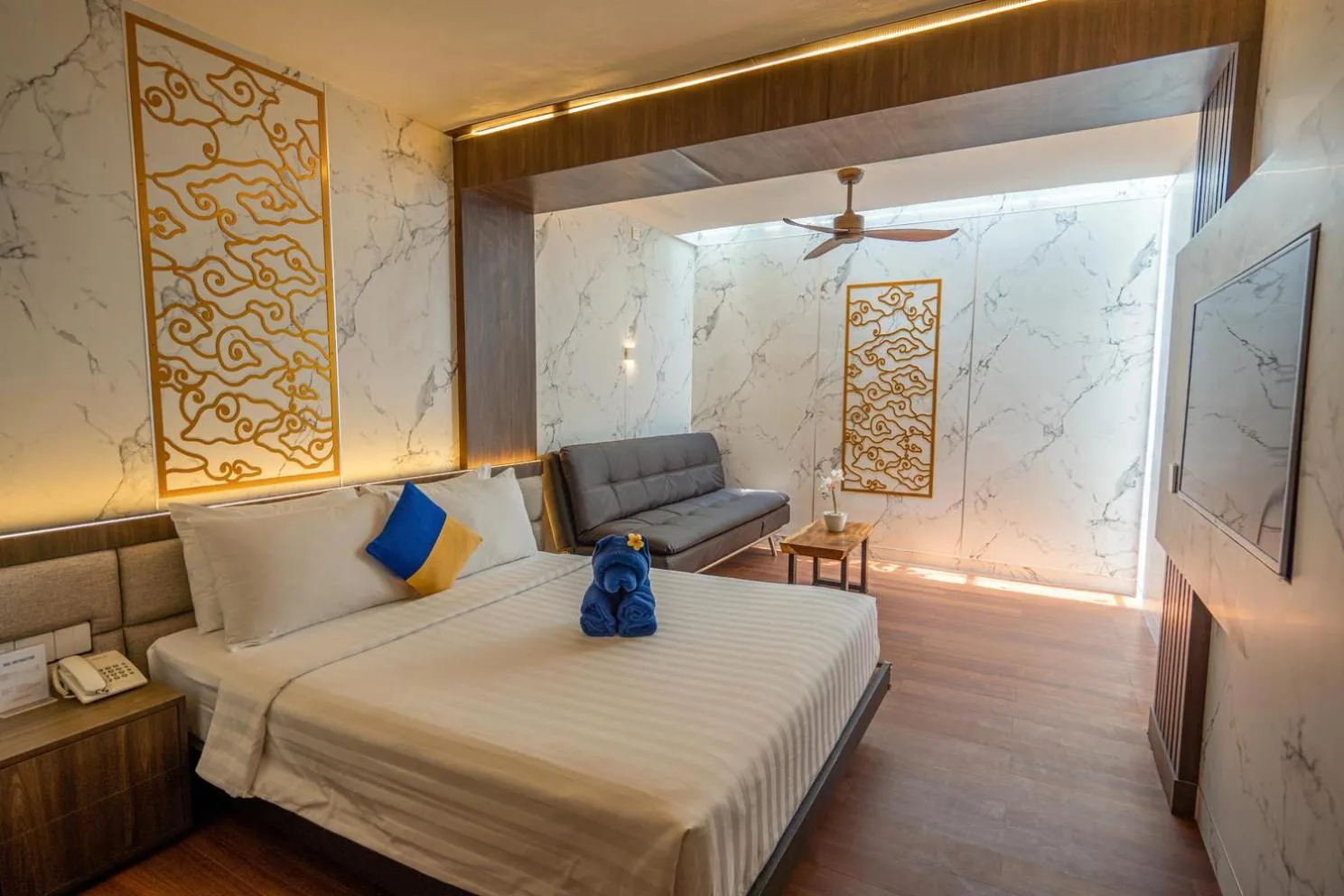 Bedroom, Bed in Kuta Beach Hotel