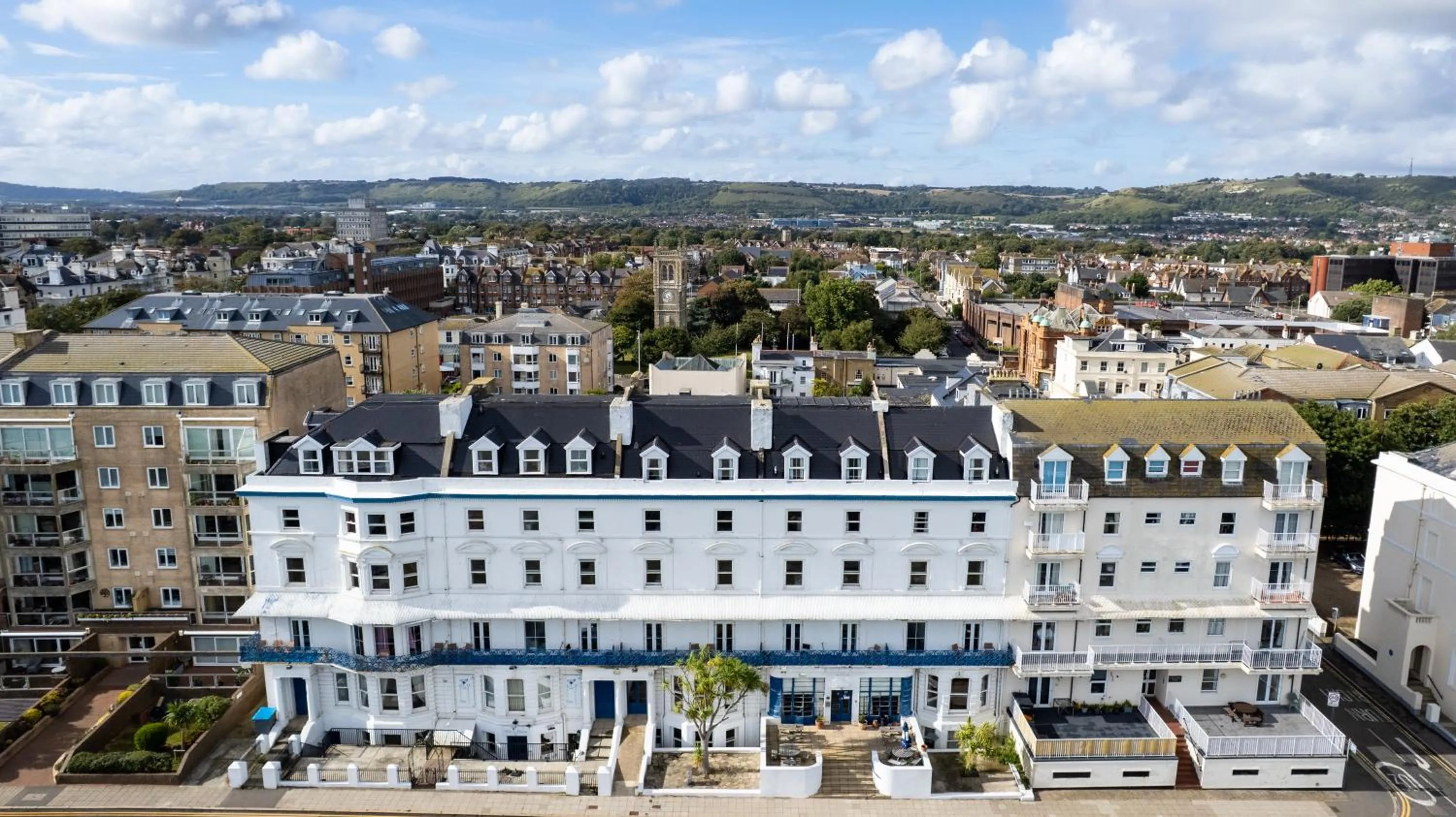 Bird's eye view in The Southcliff Hotel