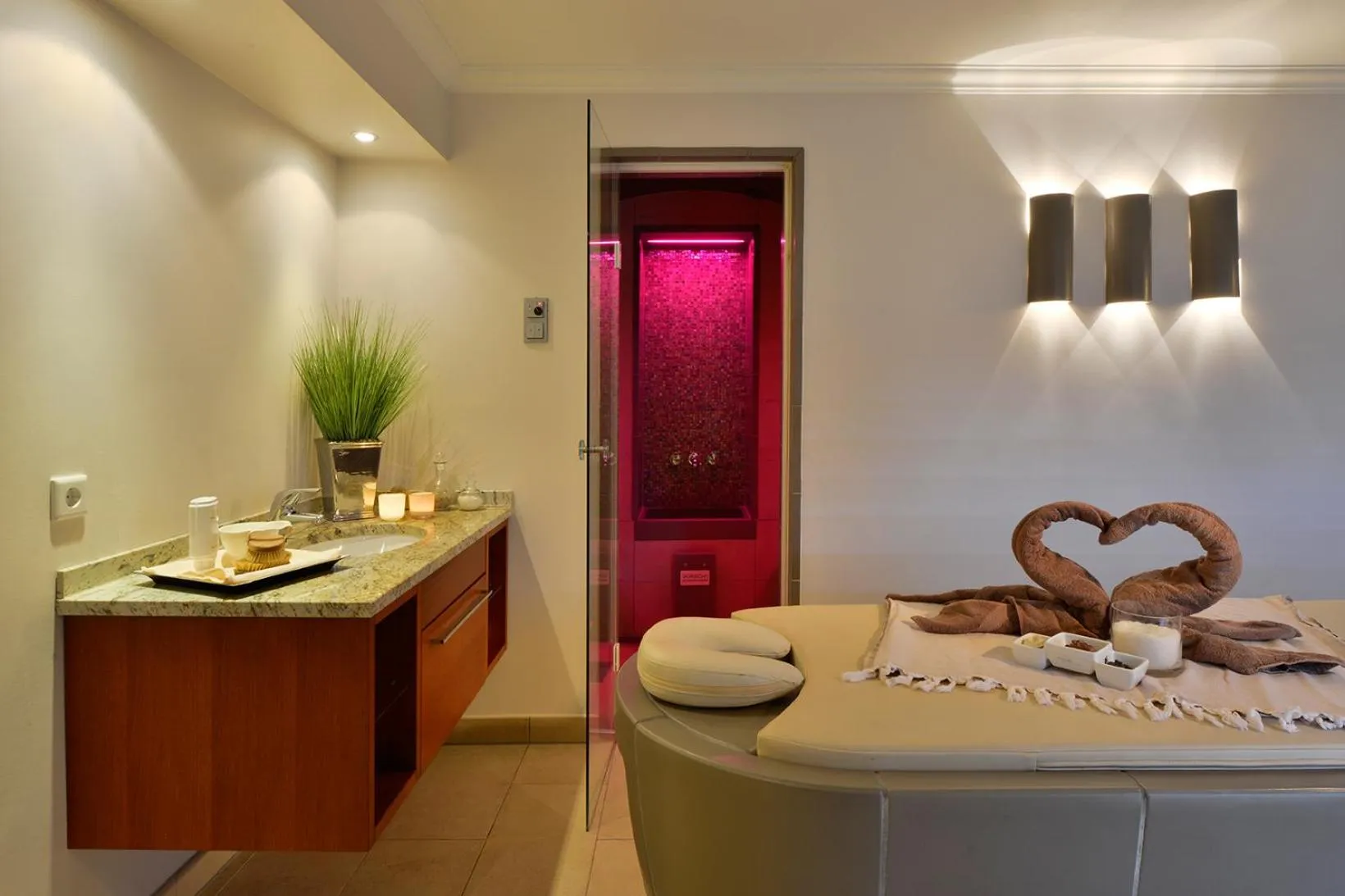 Spa and wellness centre/facilities in Kurhotel Drei Birken