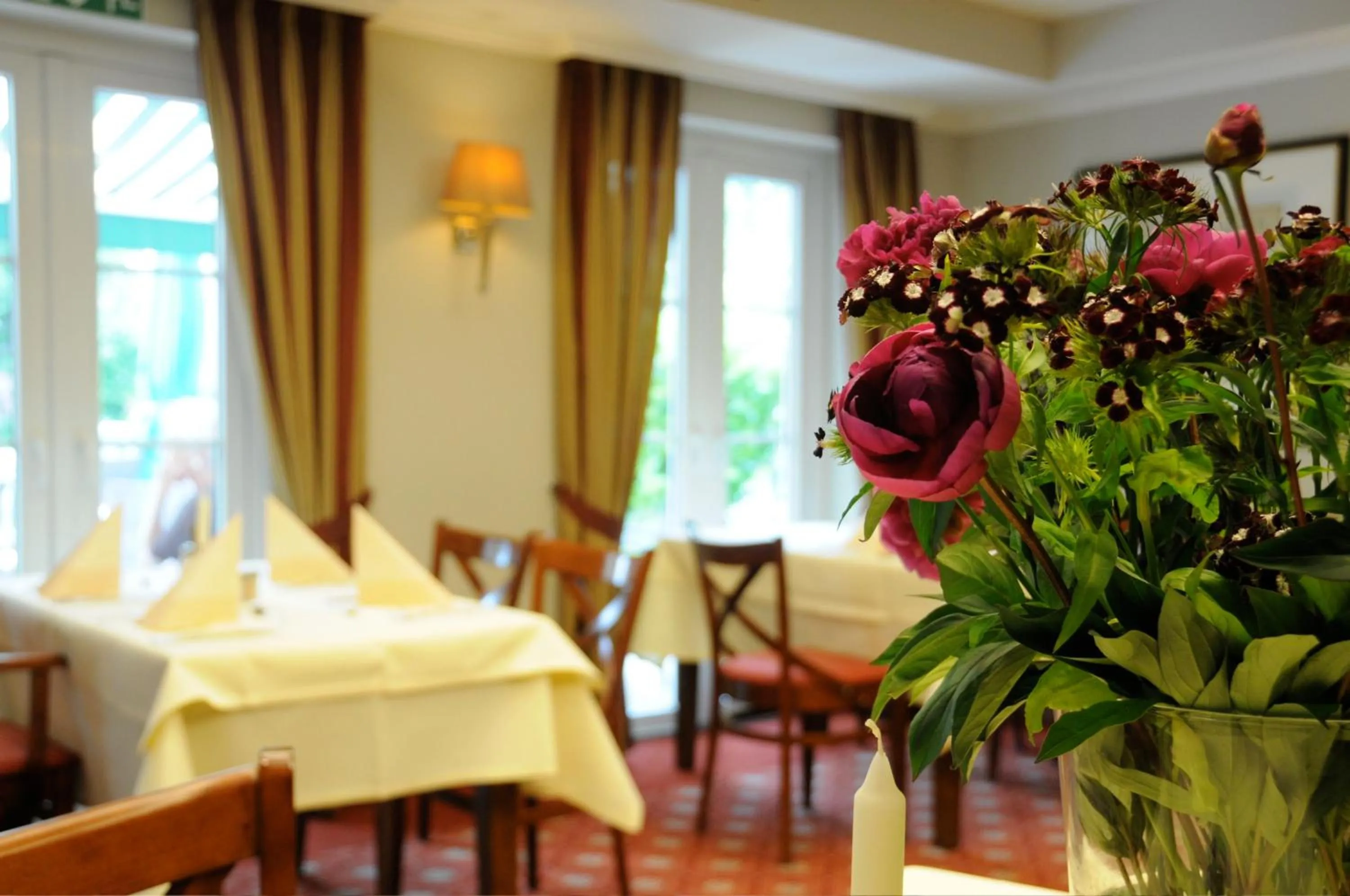 Restaurant/places to eat in Kurhotel Drei Birken