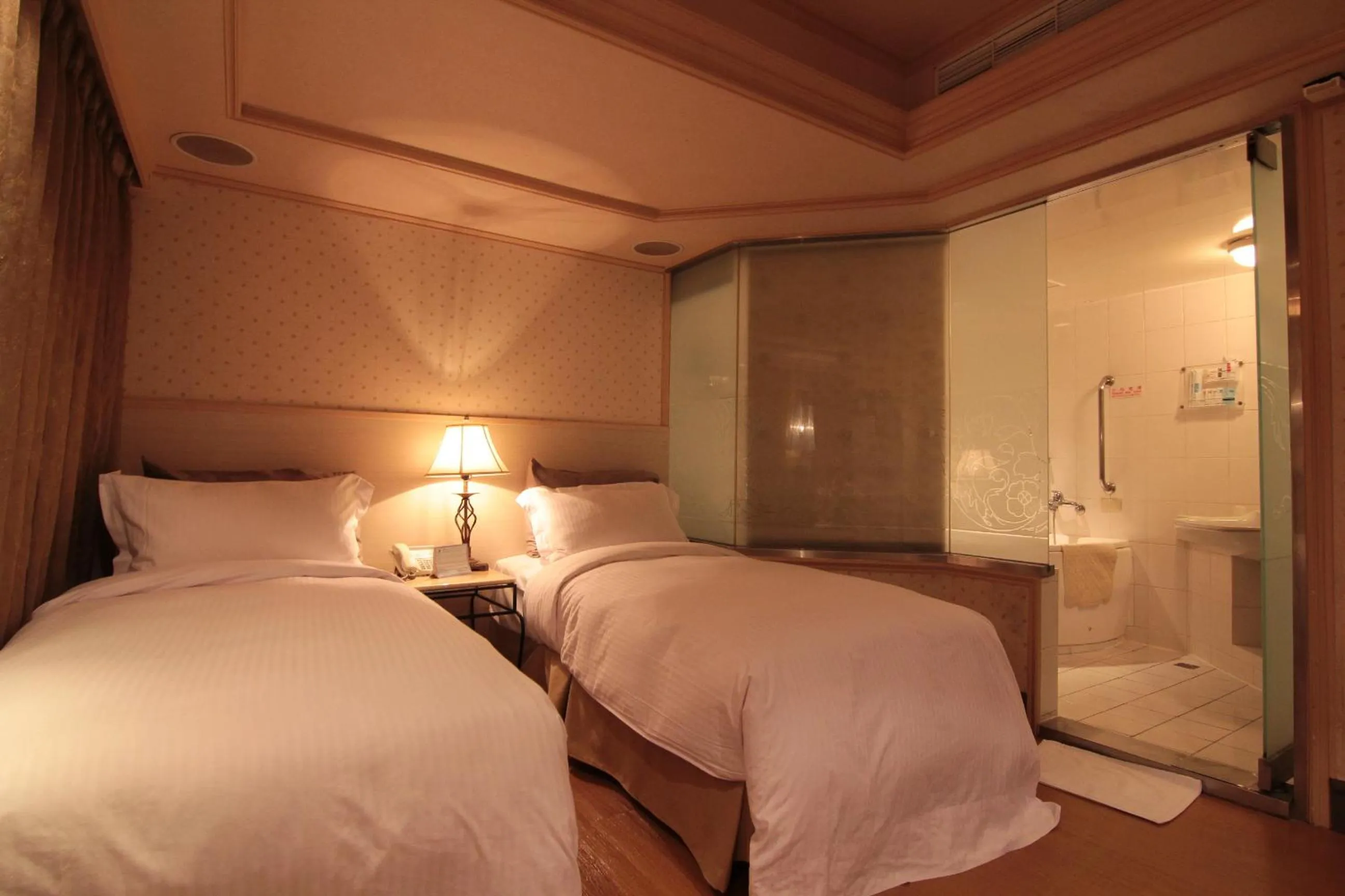 Bed in The Moon Hotel