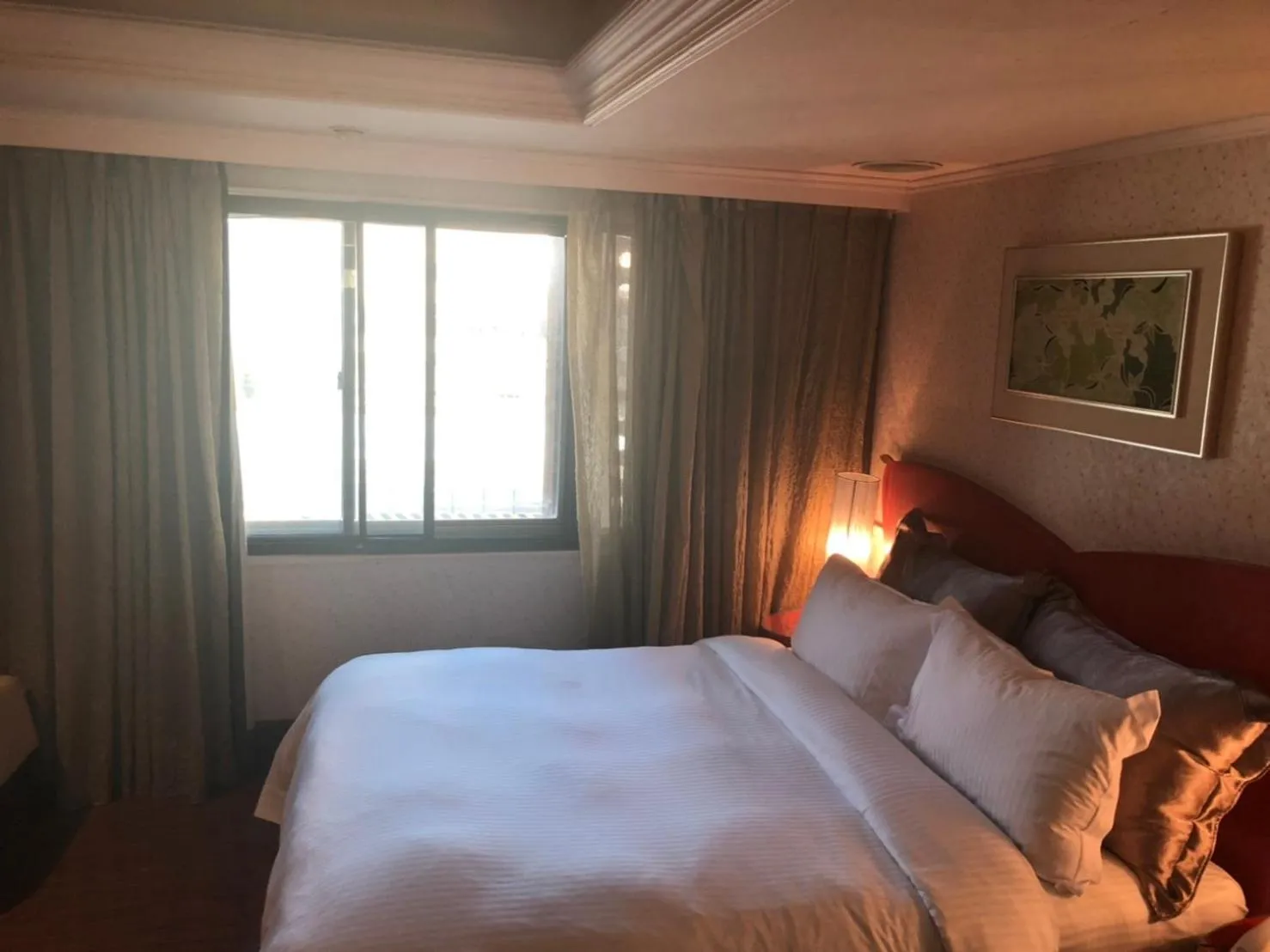 Bed in The Moon Hotel