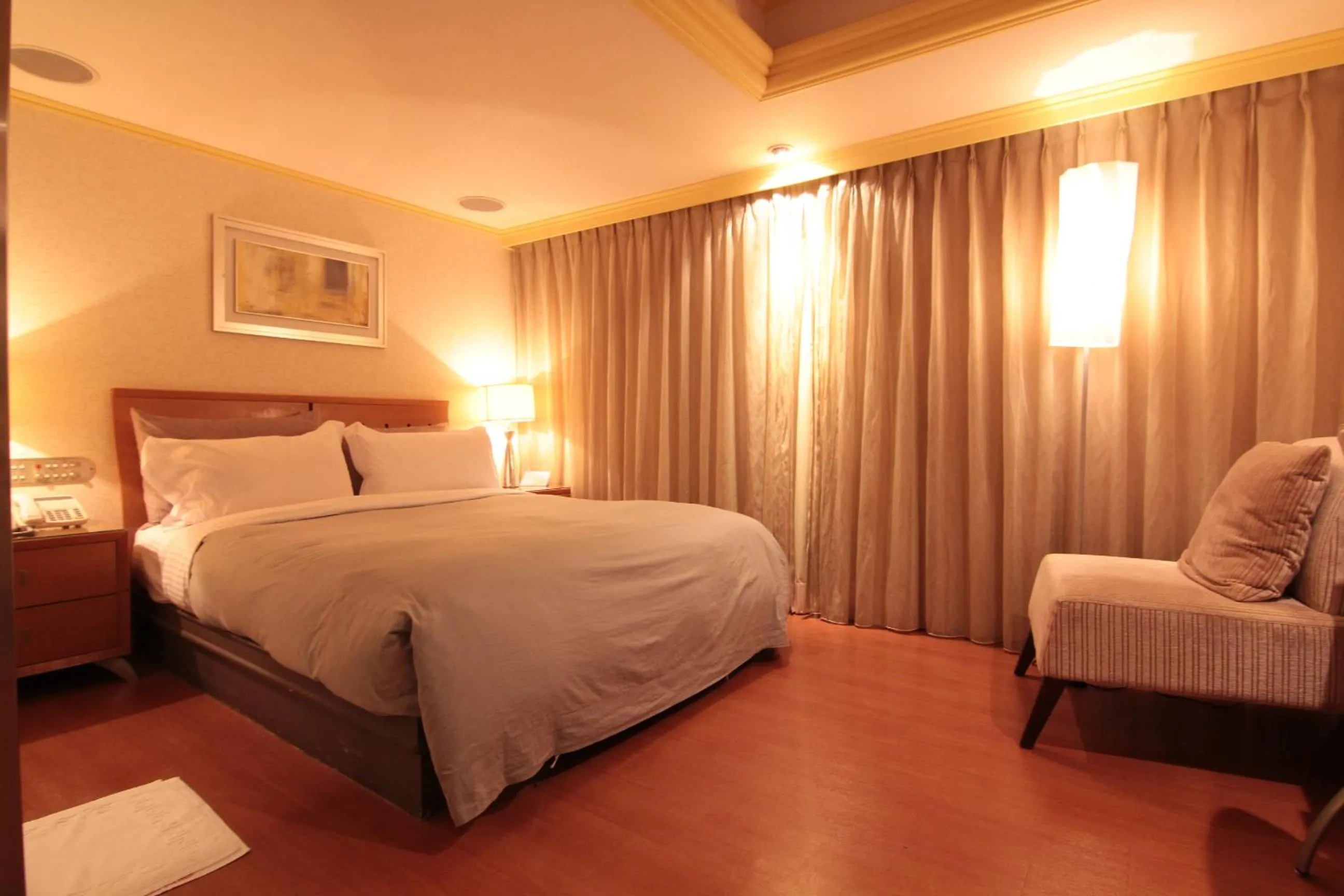 Bed in The Moon Hotel