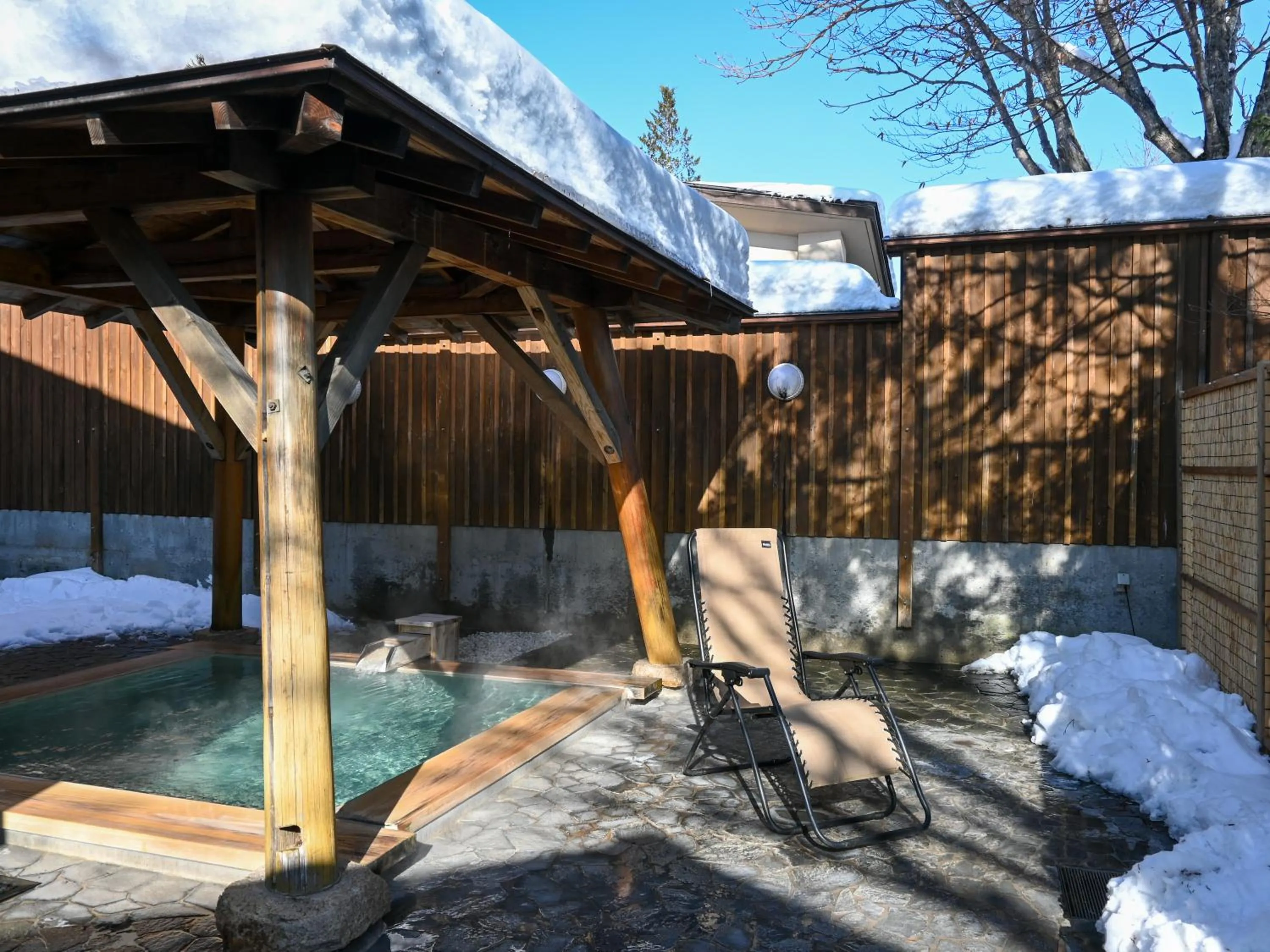 Open Air Bath in Hotel Goryukan