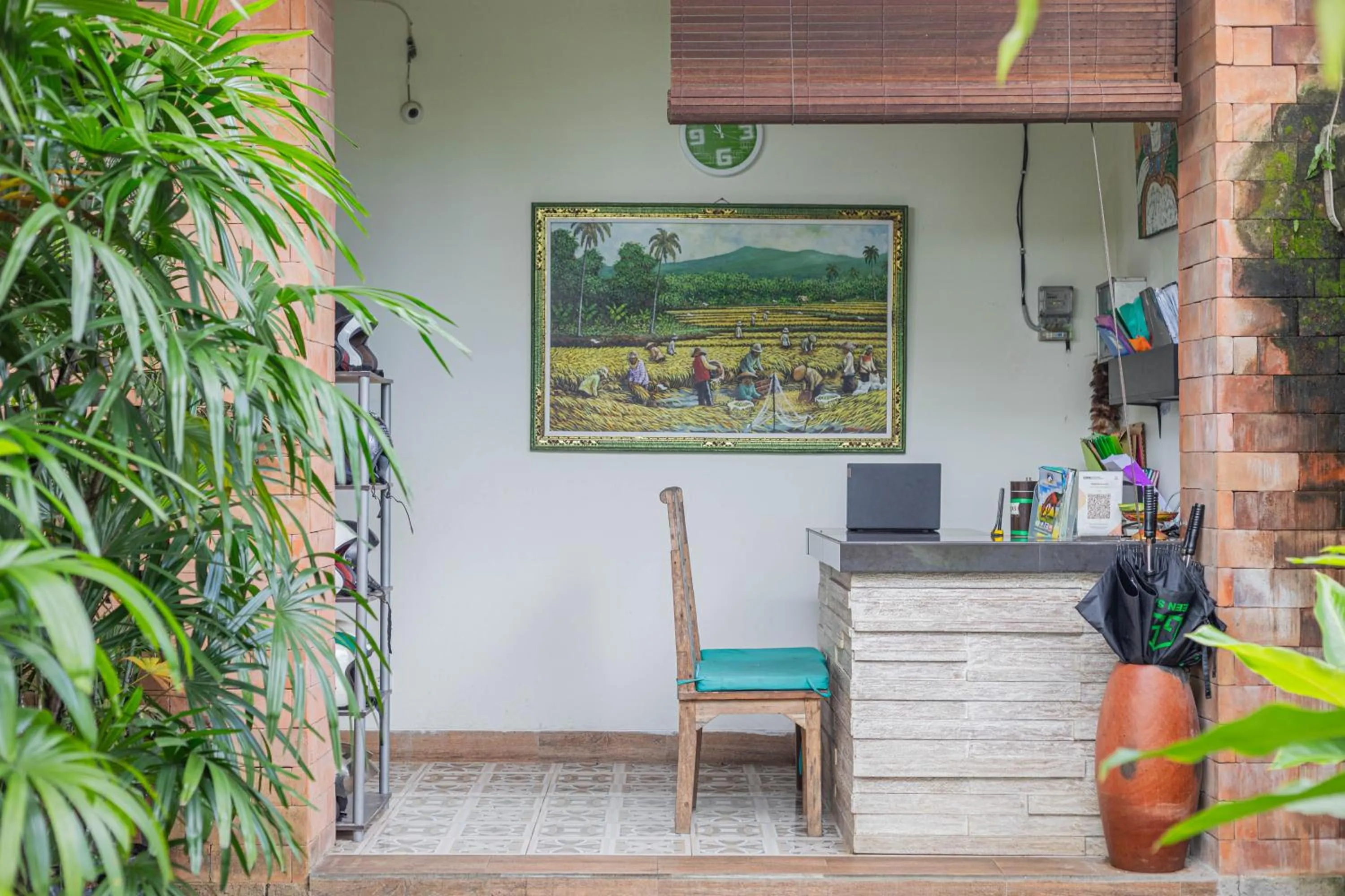 Lobby or reception in Green Sala Villa