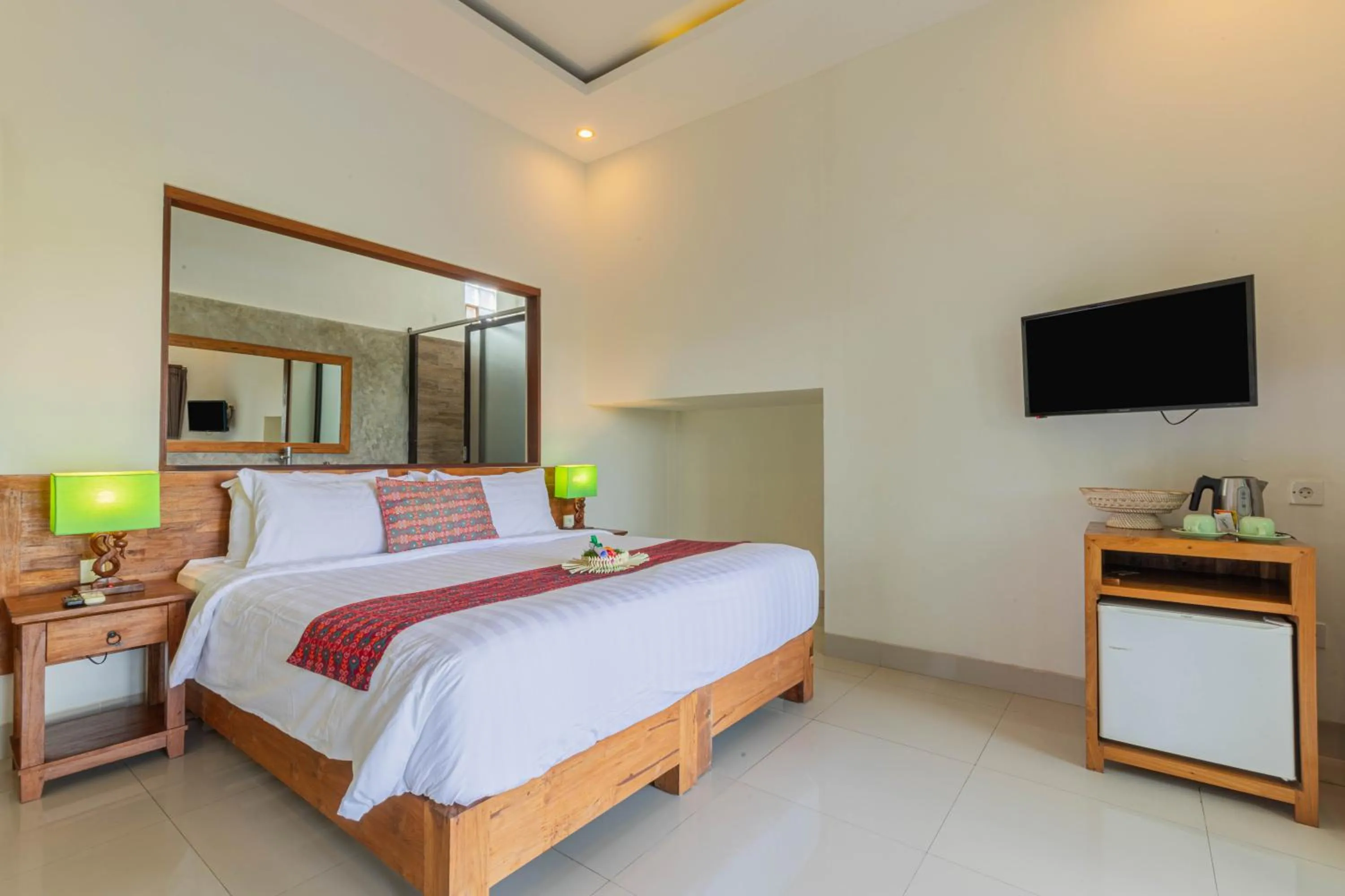 Bed in Green Sala Villa