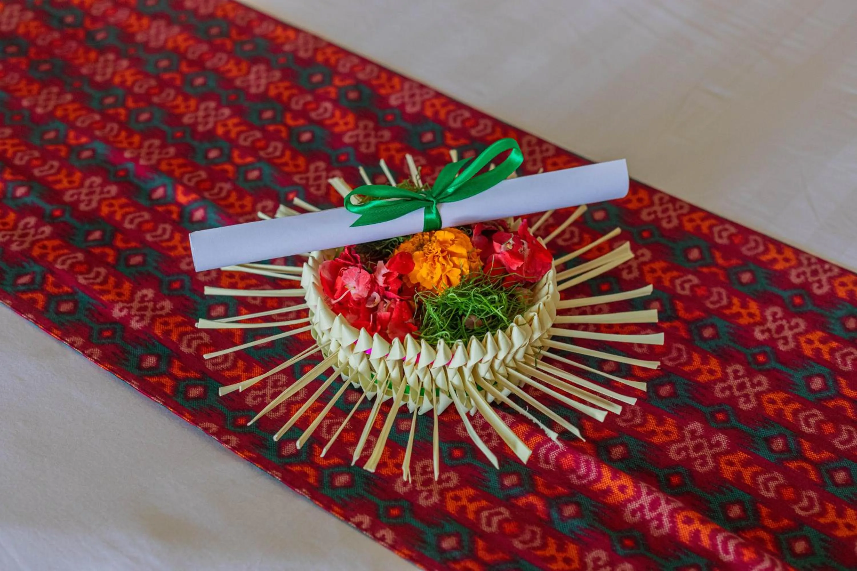 Decorative detail in Green Sala Villa