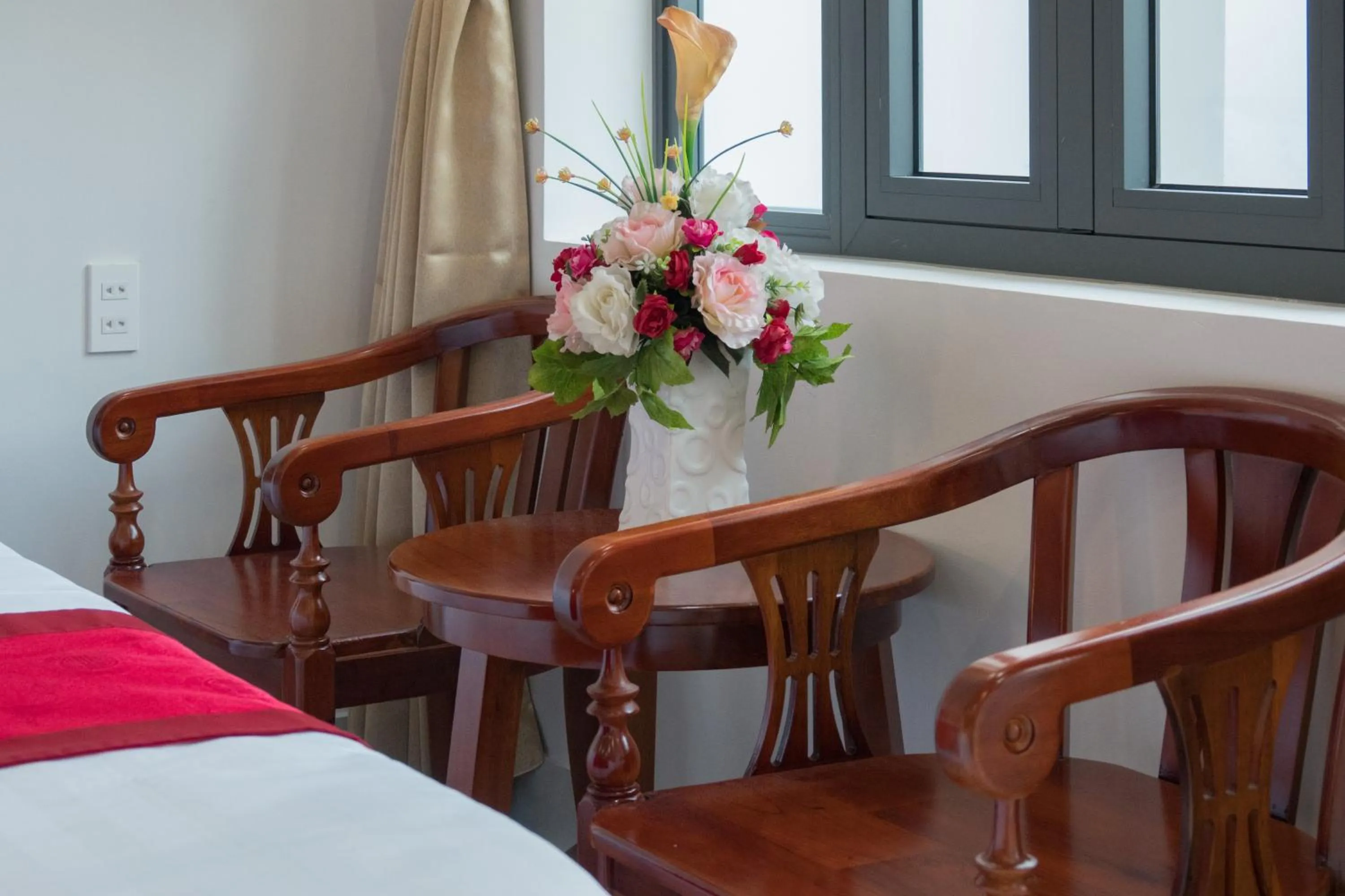 Seating area in An Bang Golden Beach Villa