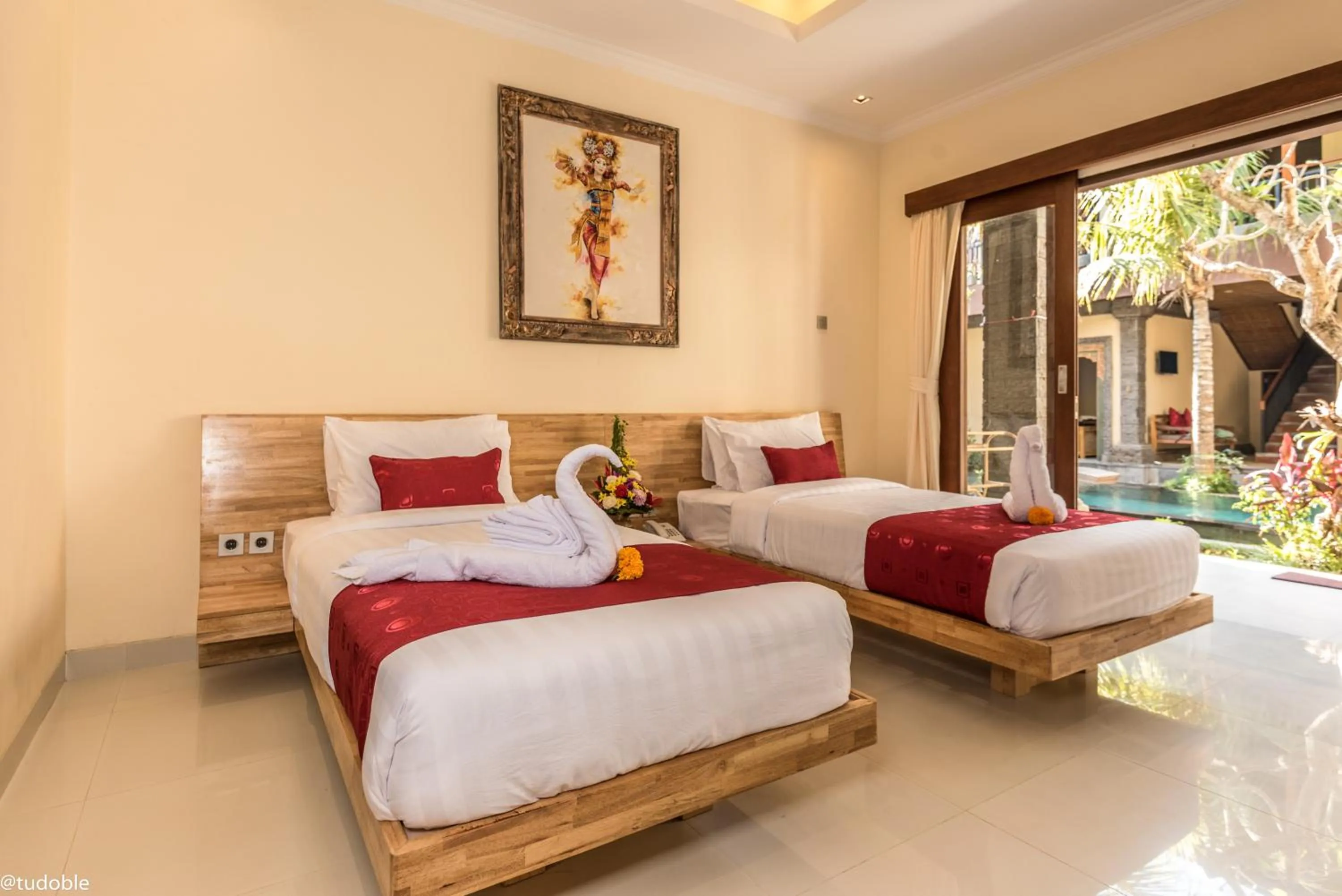 Bed in Bliss Ubud Abangan
