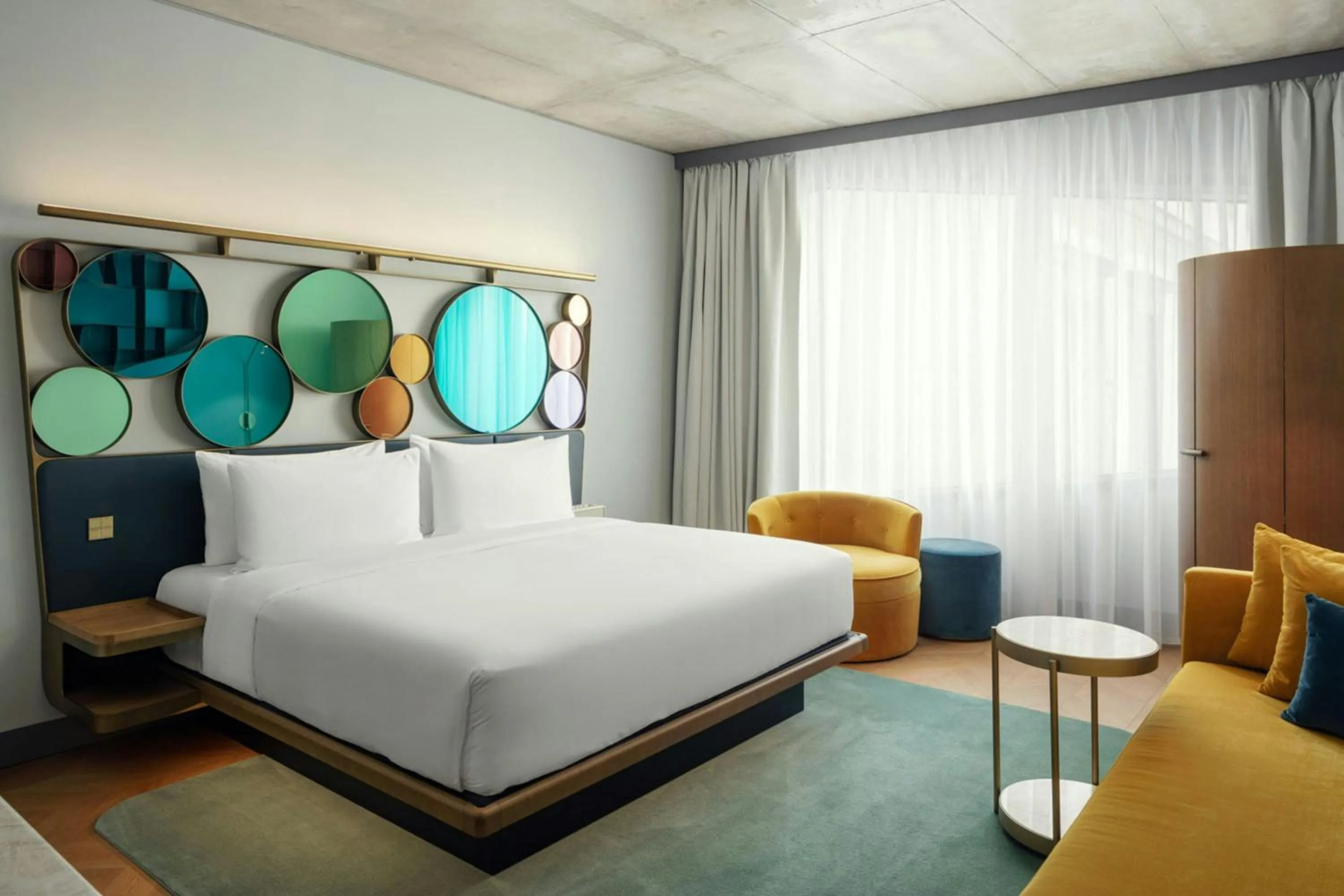 Photo of the whole room, Bed in W Prague