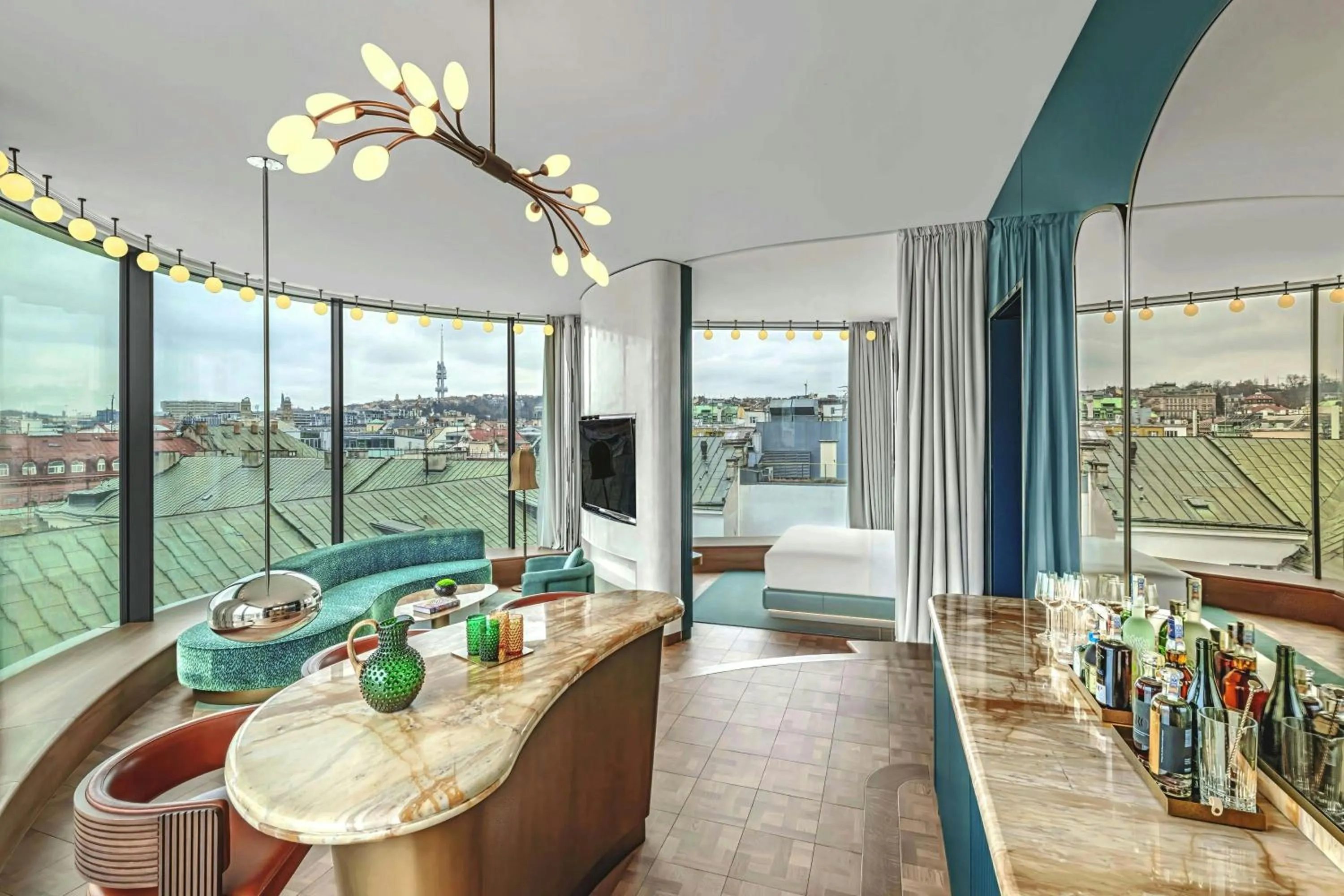 Photo of the whole room in W Prague