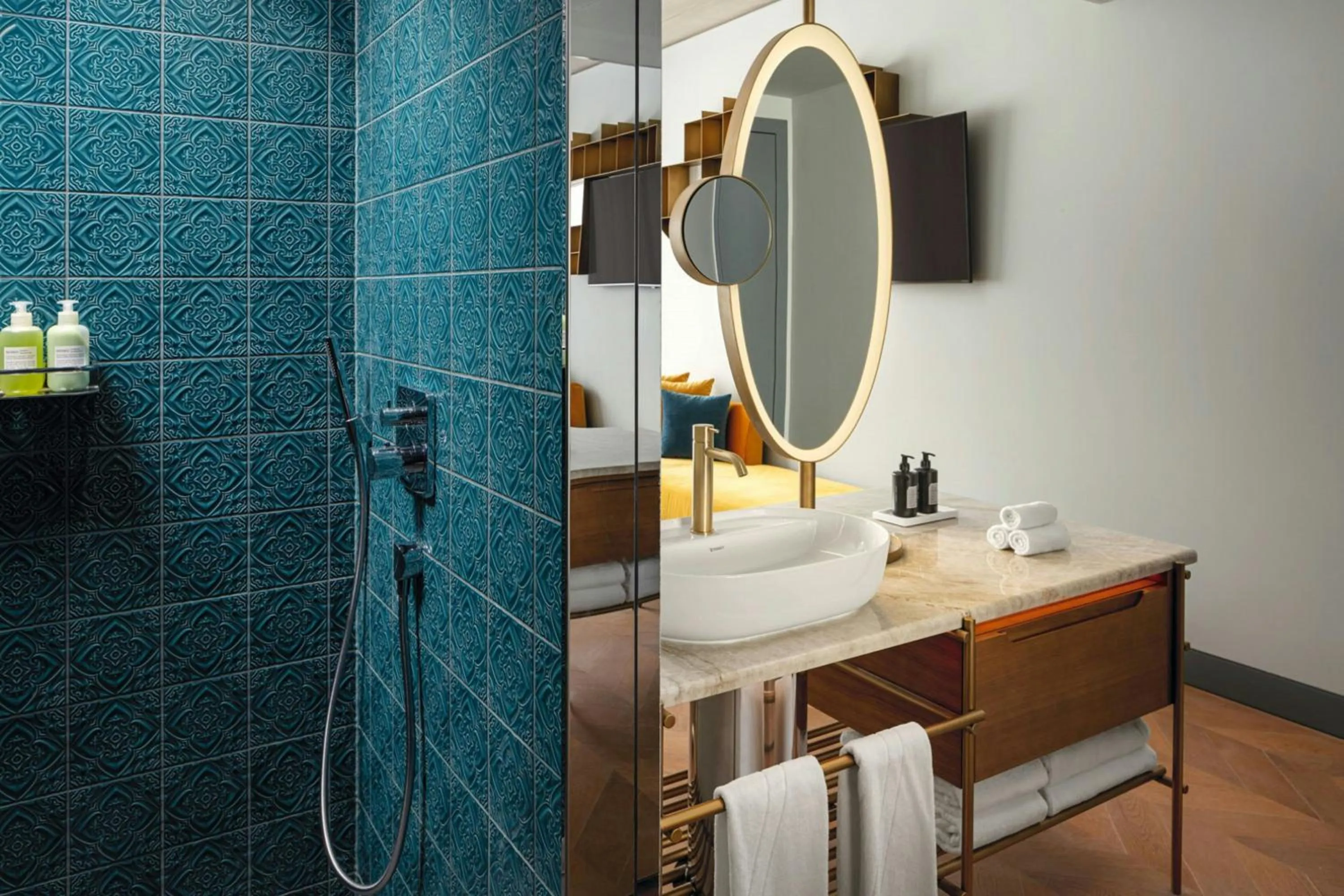 Bathroom in W Prague