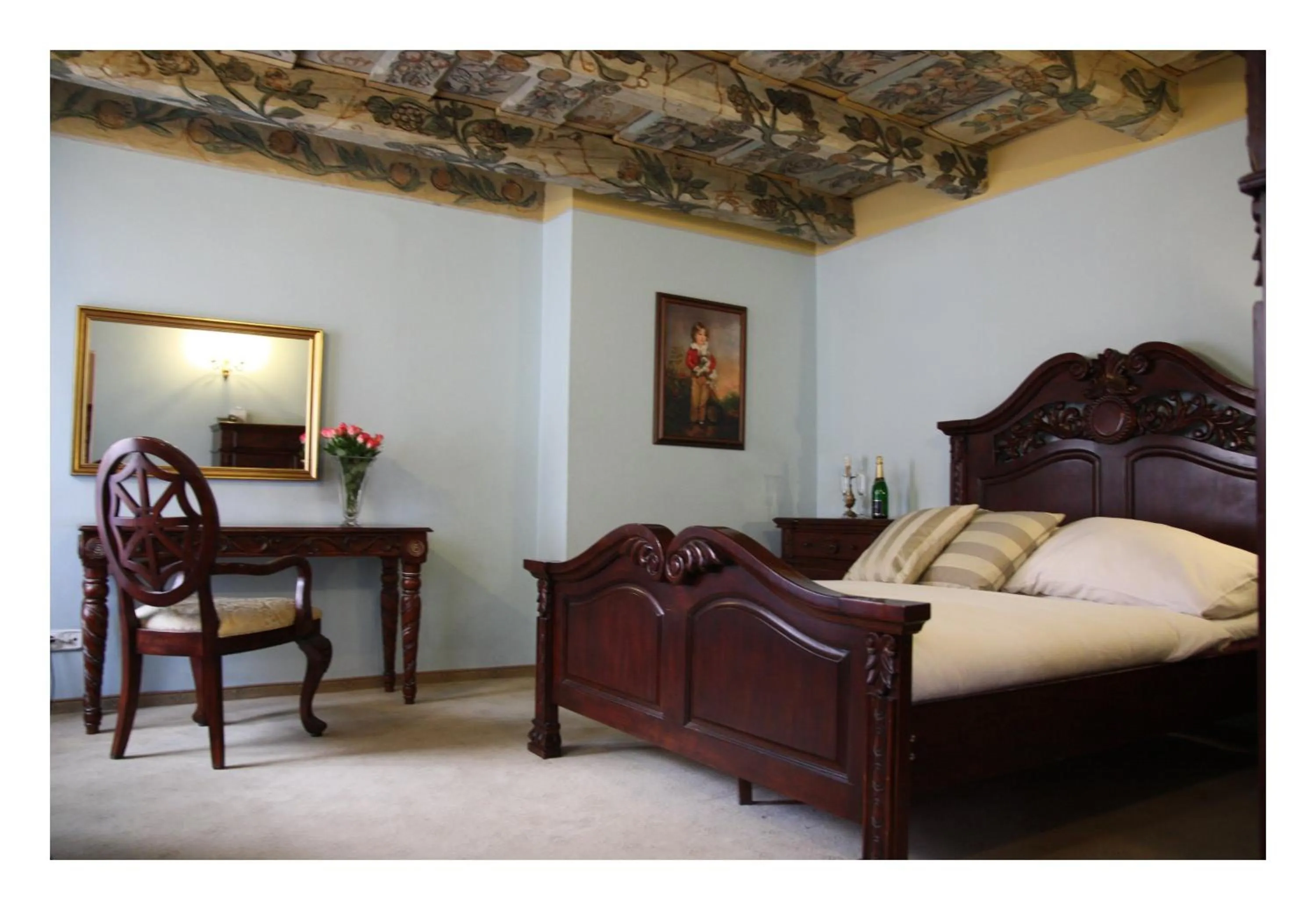 Bed in Prague Golden Age