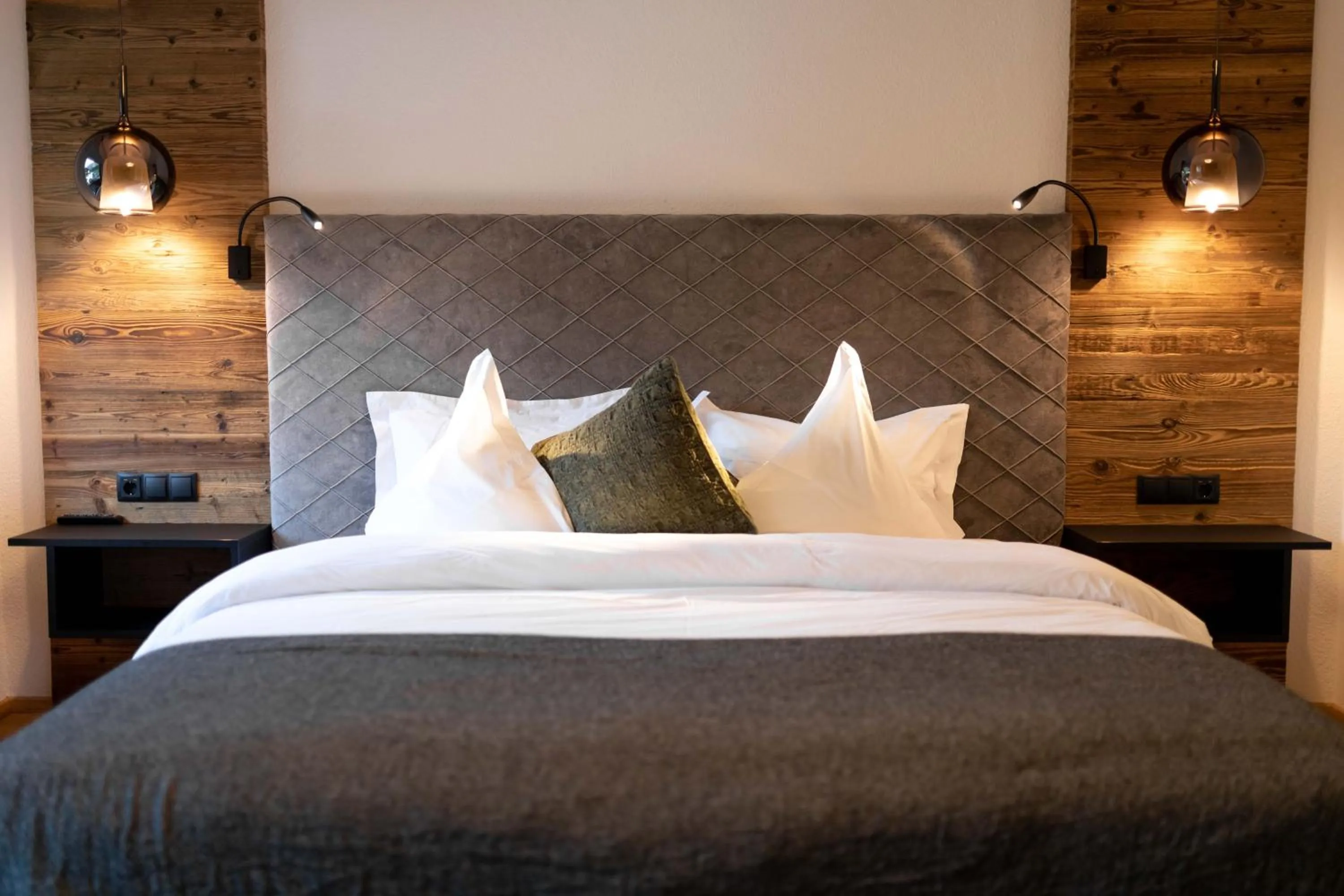 Bed in Hotel Macun, Vent im Ötztal