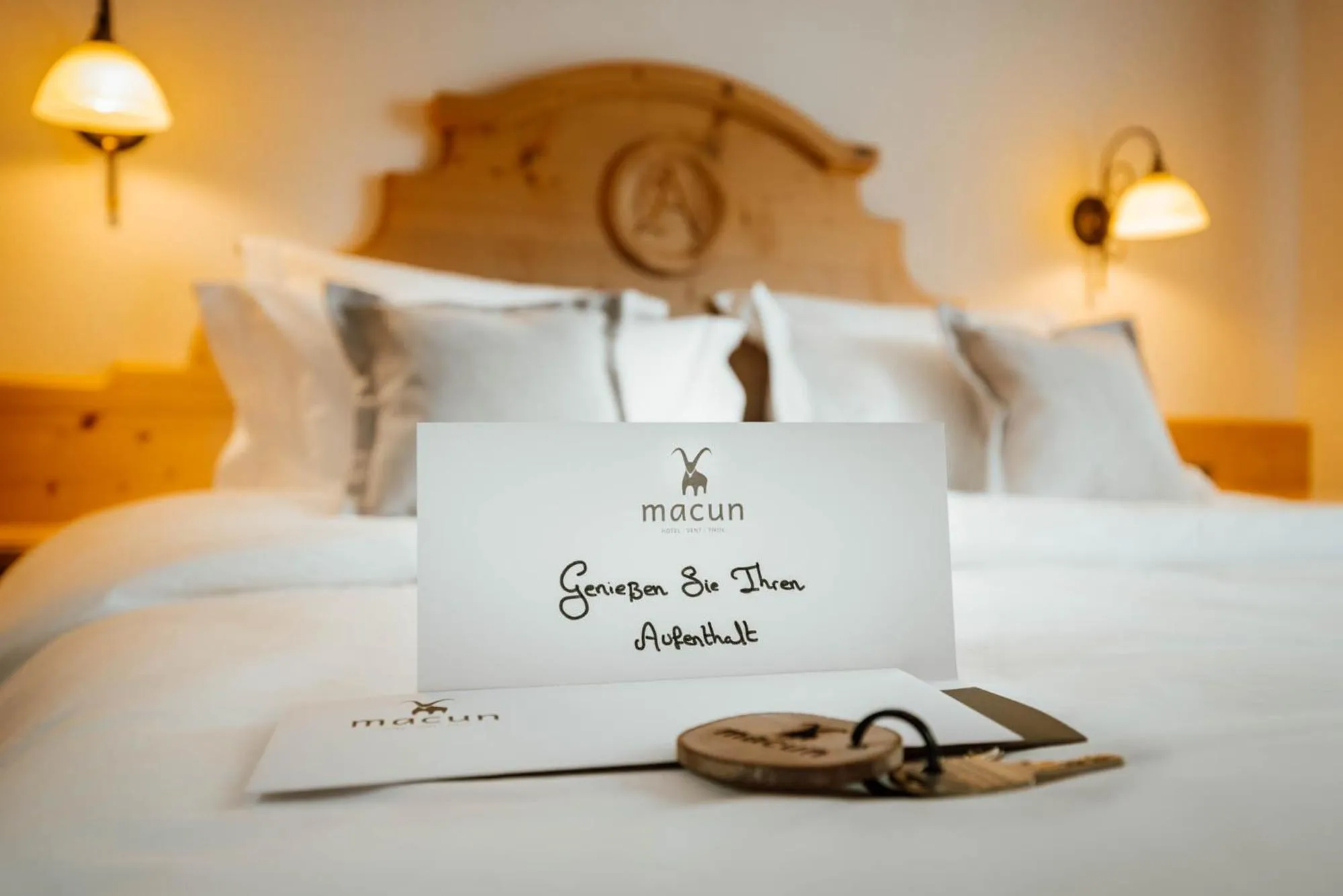 Bed in Hotel Macun, Vent im Ötztal