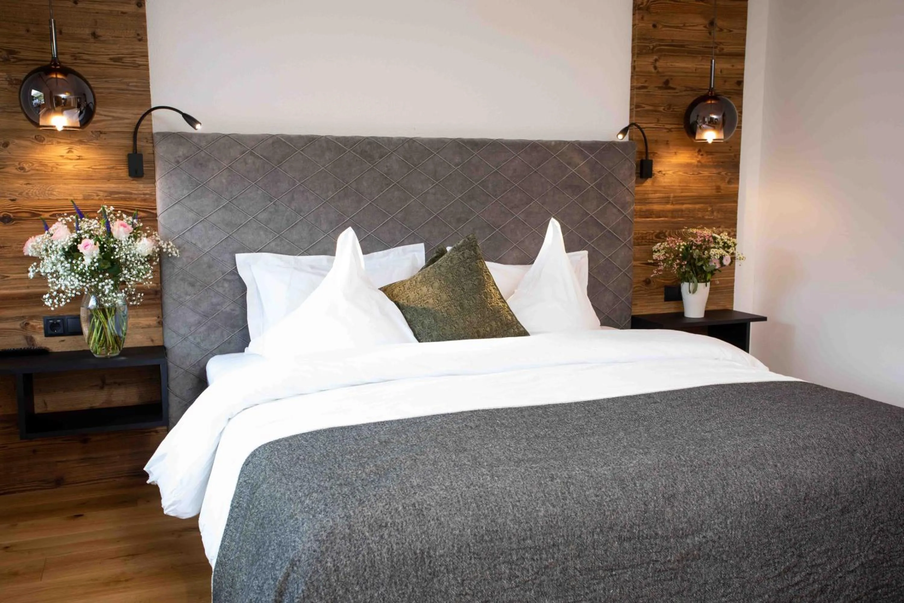 Bed in Hotel Macun, Vent im Ötztal