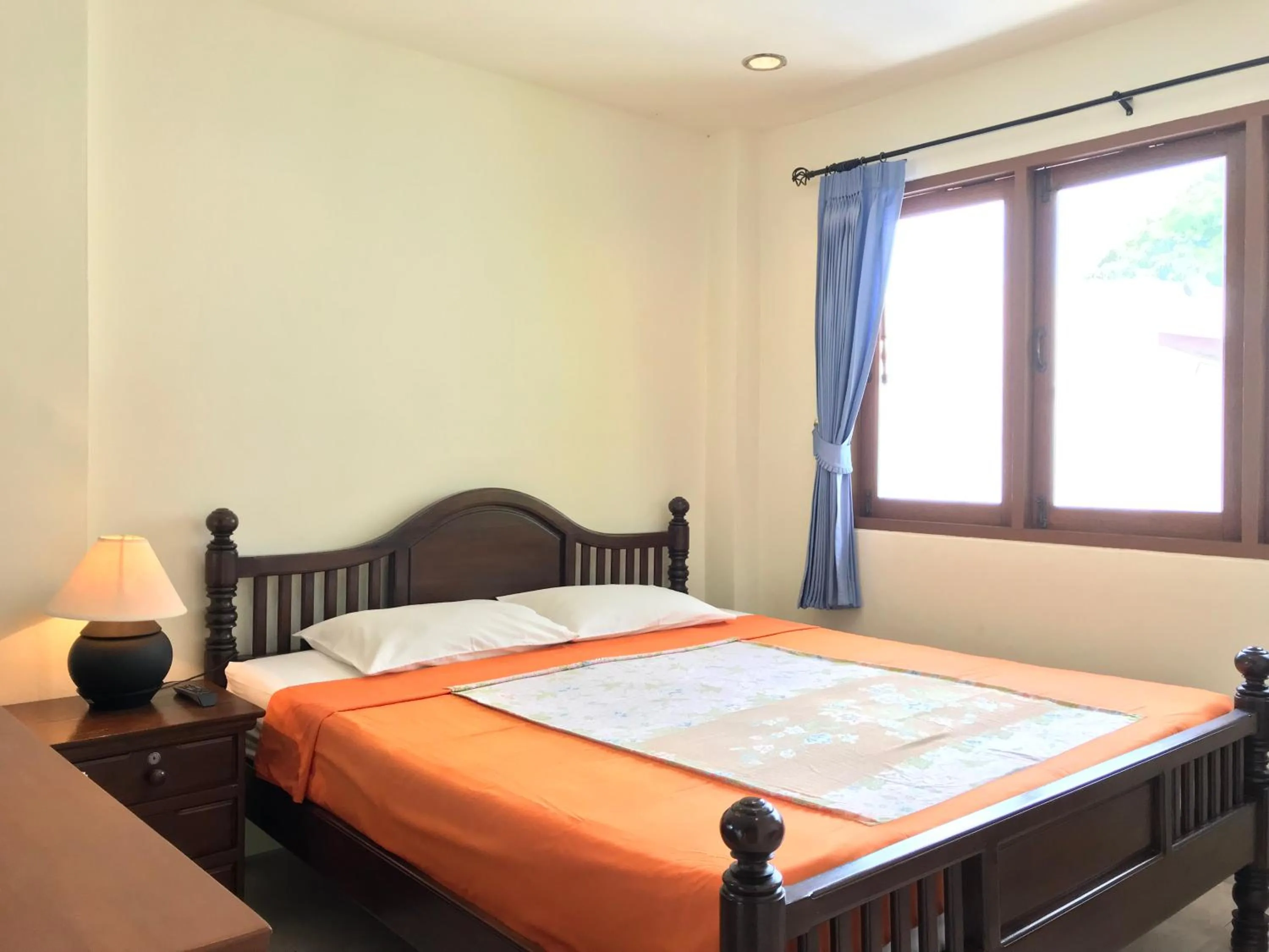 Bed in Sunrise Bungalow