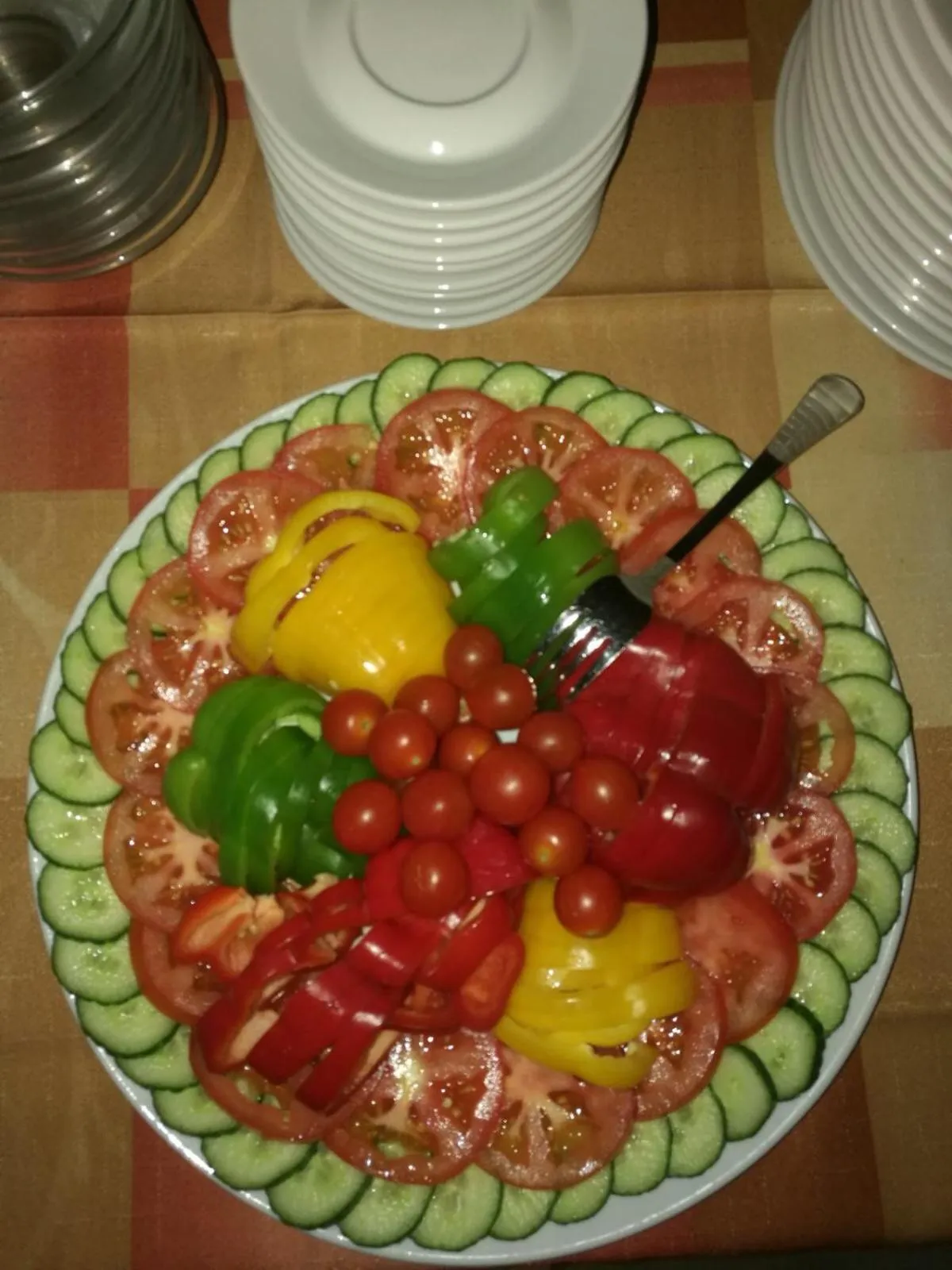 Continental breakfast in Rusovský Penzión