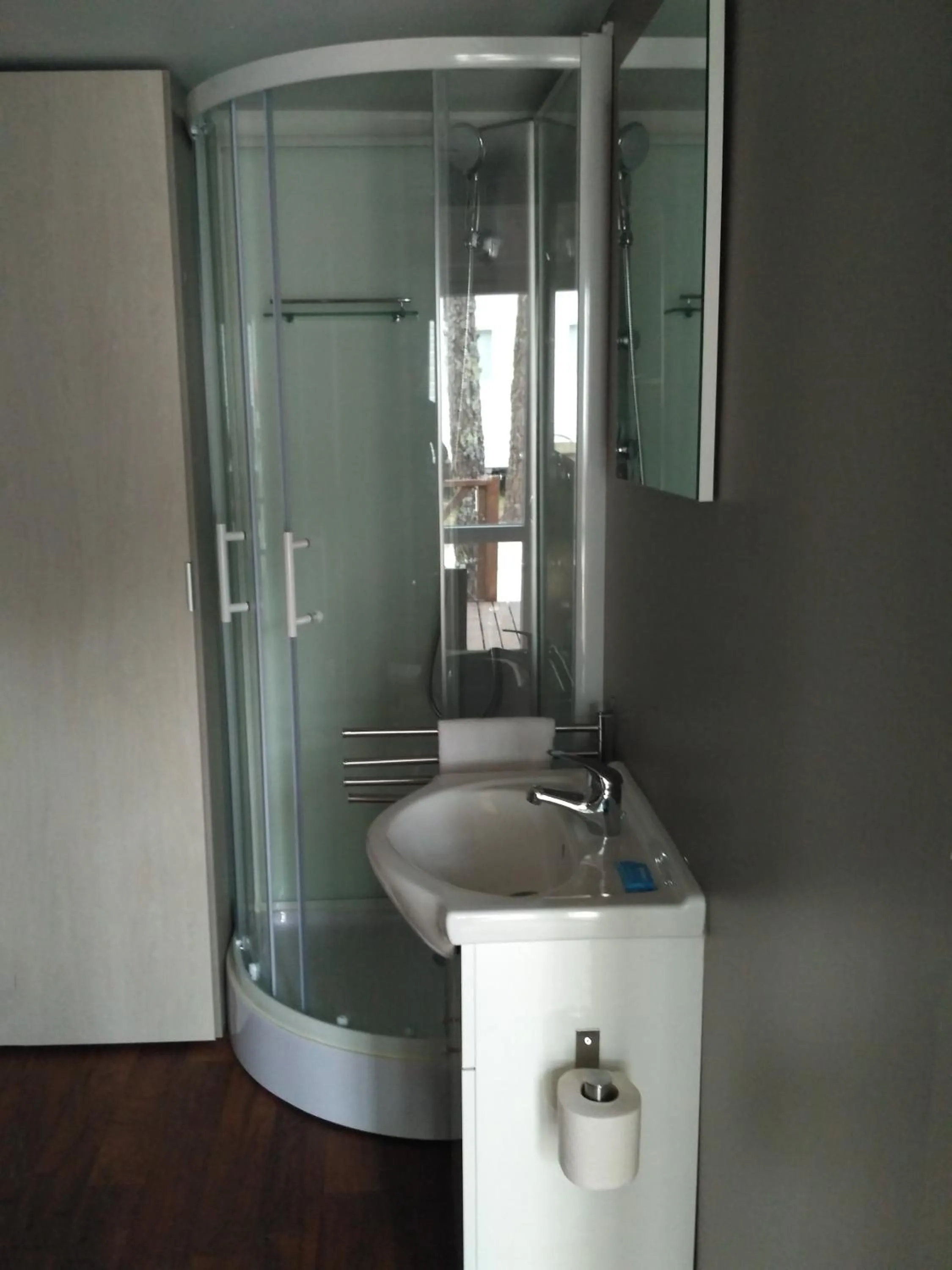 Bathroom in Parque de Campismo Orbitur Vagueira