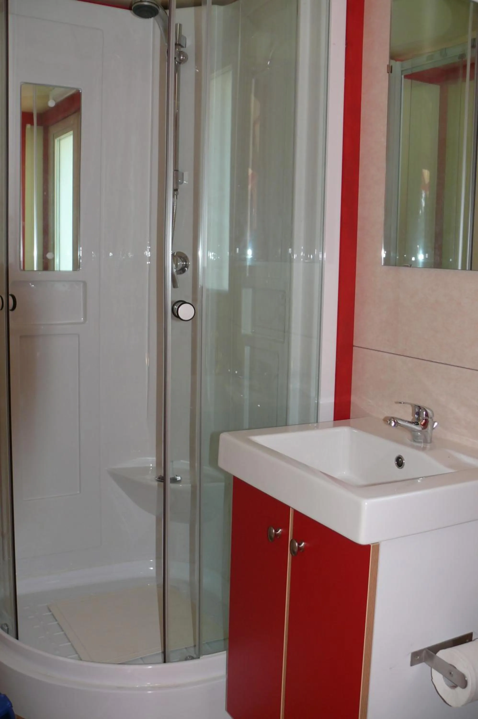 Bathroom in Parque de Campismo Orbitur Vagueira