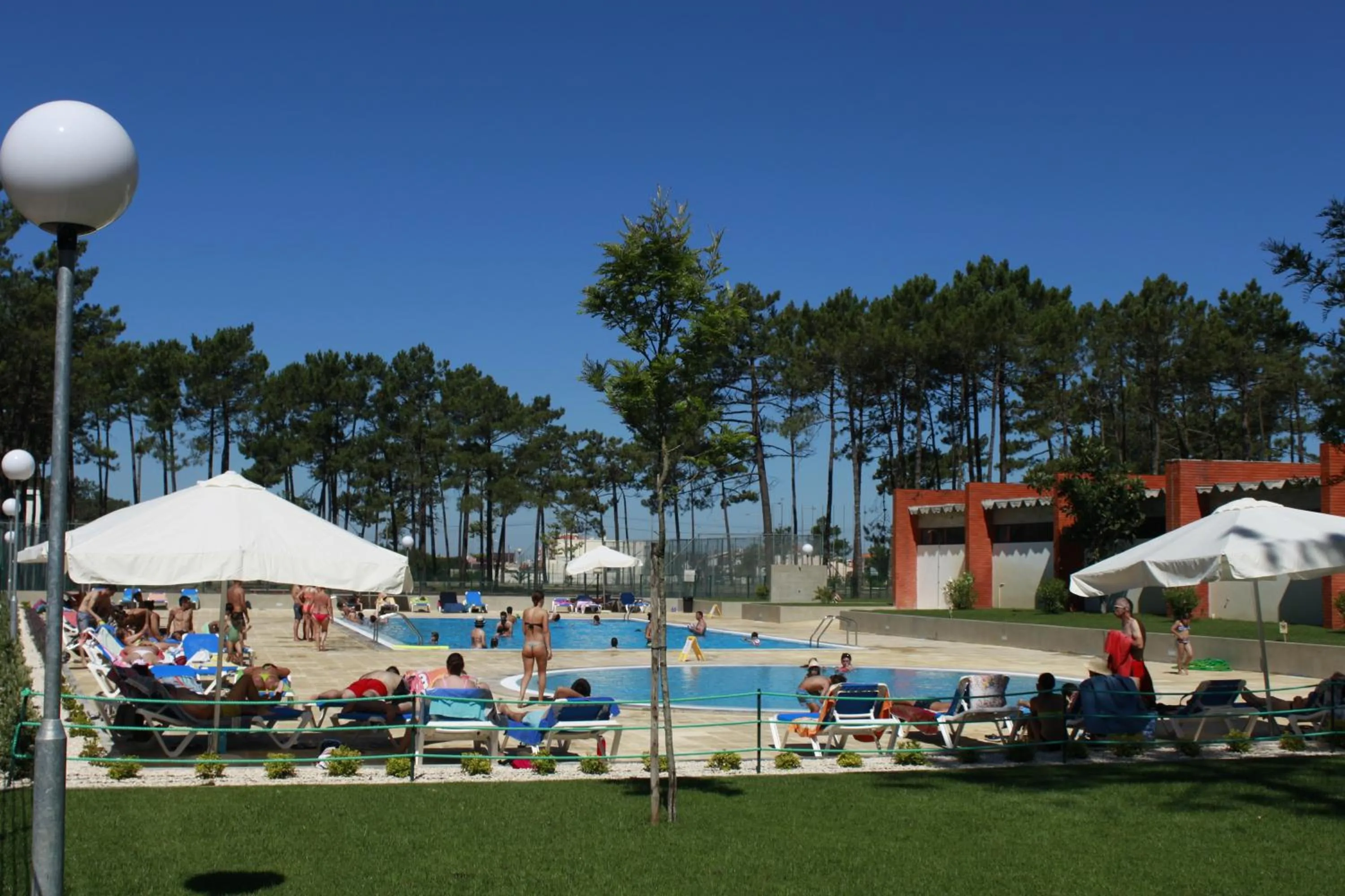 Swimming pool in Parque de Campismo Orbitur Vagueira
