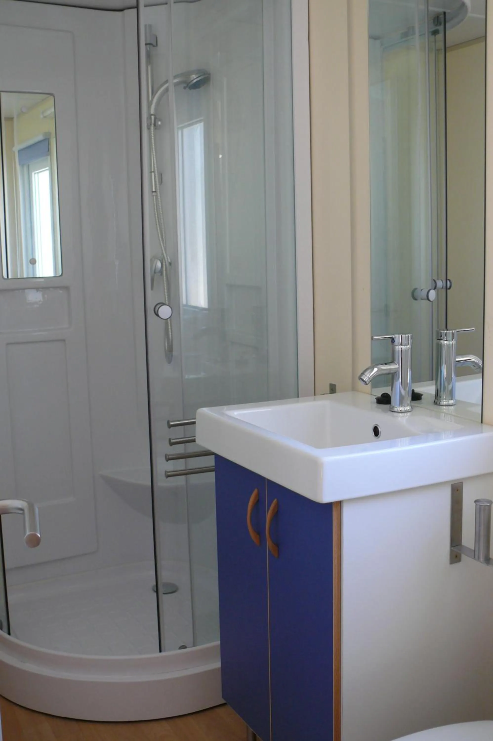 Bathroom in Parque de Campismo Orbitur Vagueira